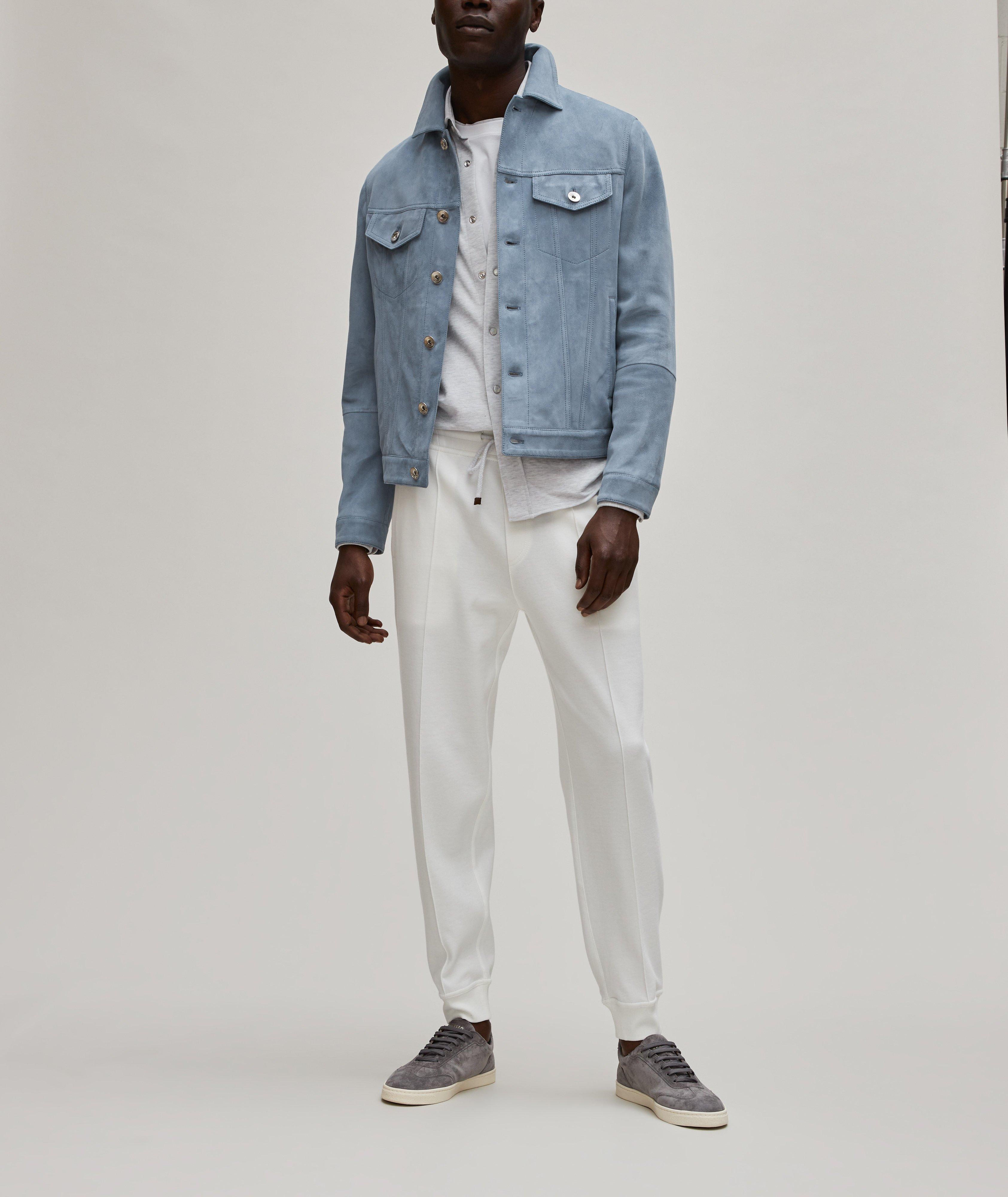 Blouson en denim surteint image 3