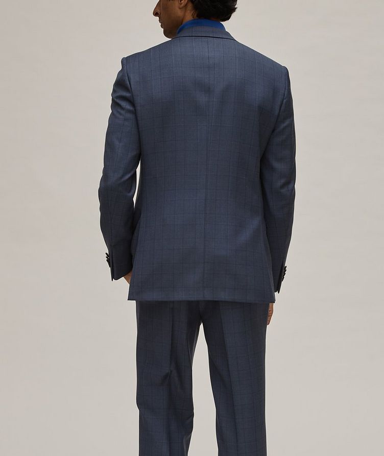 Sartorial Multiseason Windowpane Milano Wool Suit  image 2
