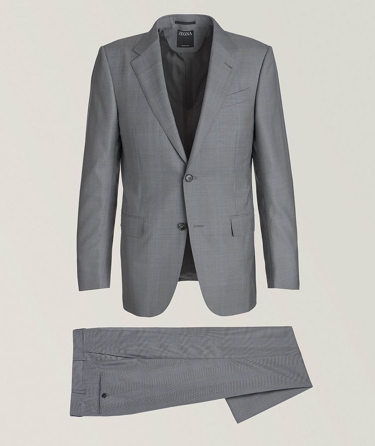Sartorial Tonal Plaid Trofeo 600 Wool-Silk Suit image 0