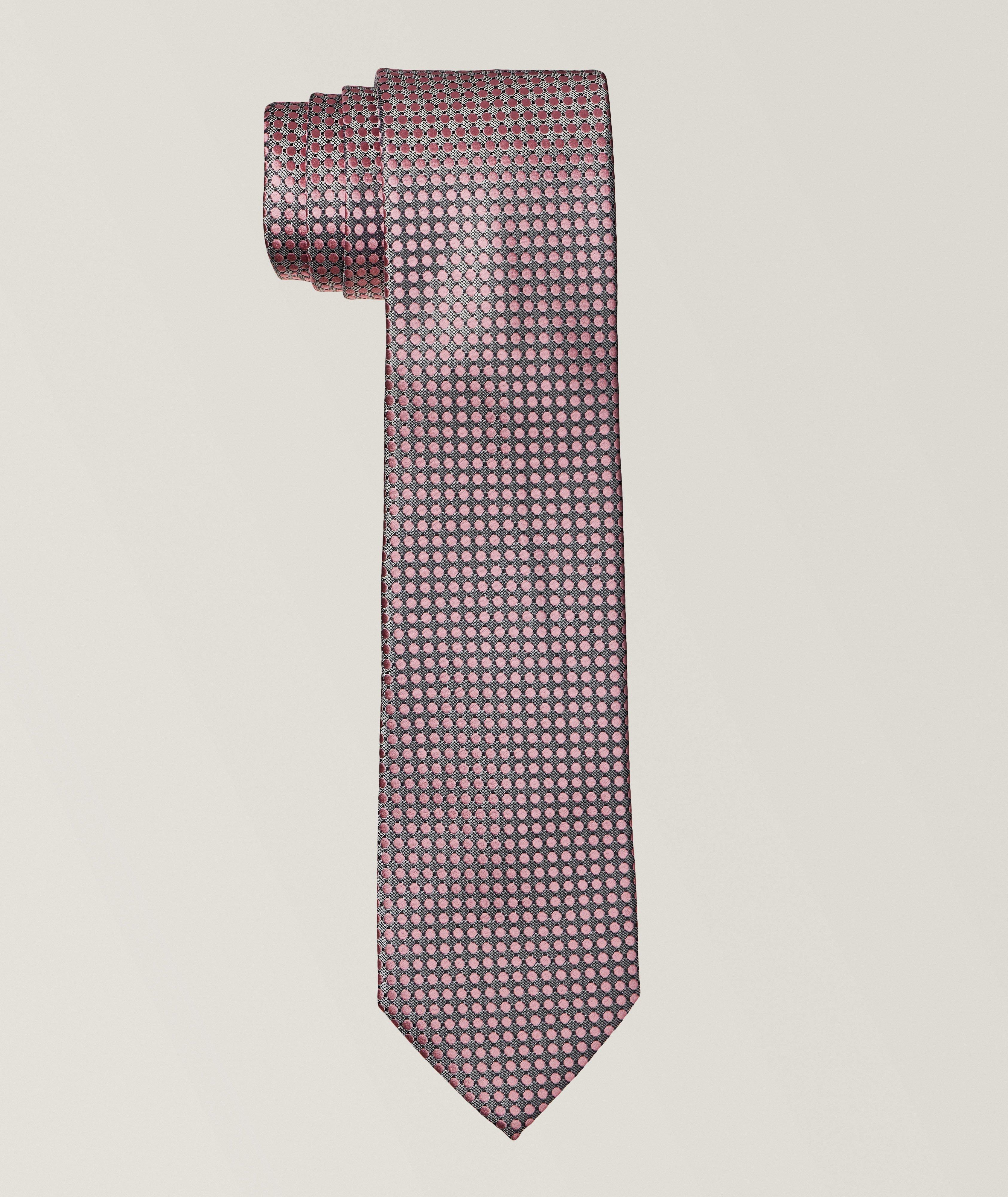 Polka Dot Silk Tie image 0