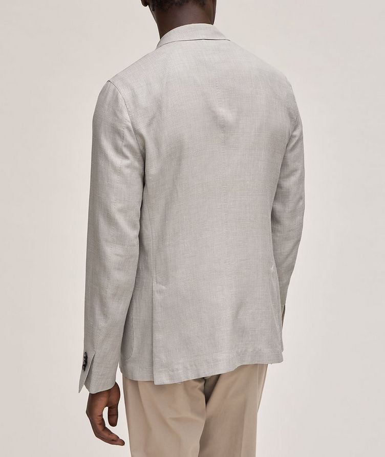 Prince of Wales Wool, Linen & Silk Sport Jacket image 2