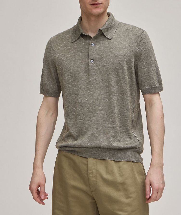 Silk, Cashmere and Linen Polo image 1