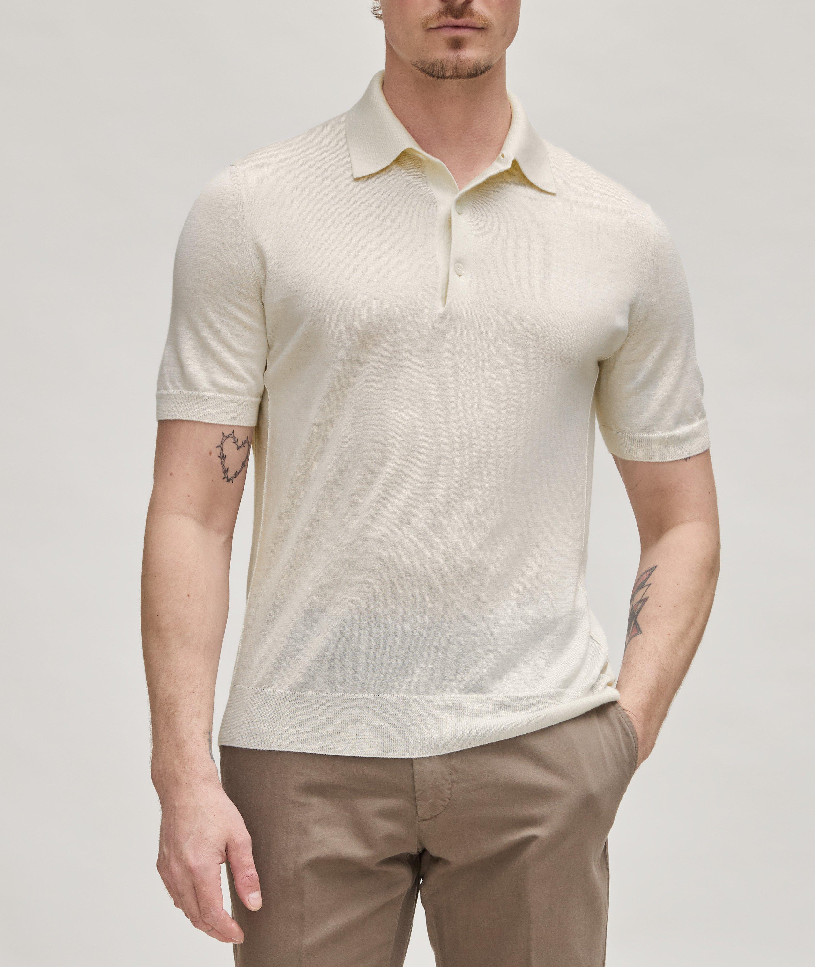 Silk, Cashmere and Linen Polo image 1