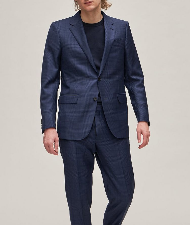 Sartorial AchillFarm Glen Check Wool-Silk Suit image 1