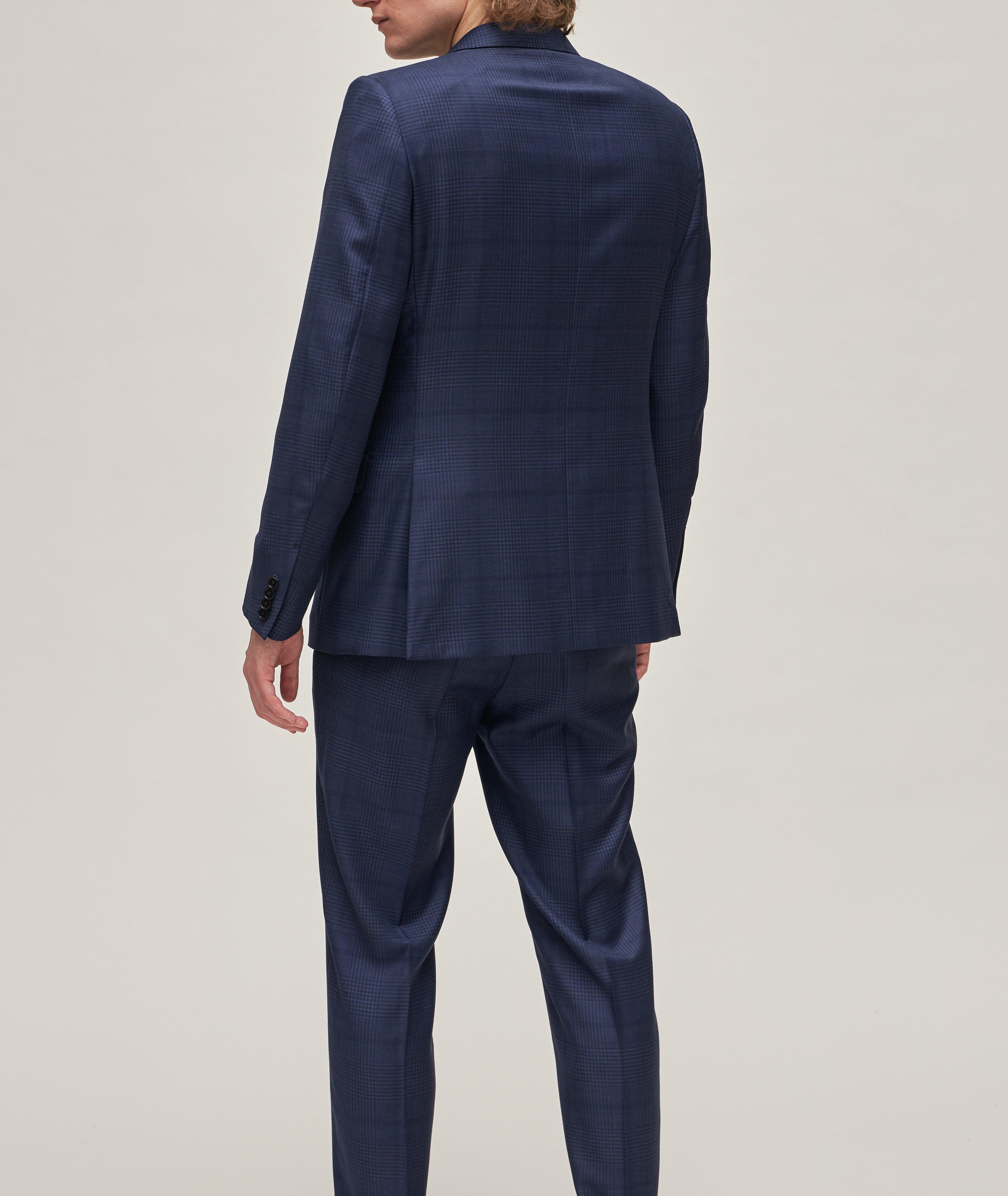 Sartorial AchillFarm Glen Check Wool-Silk Suit