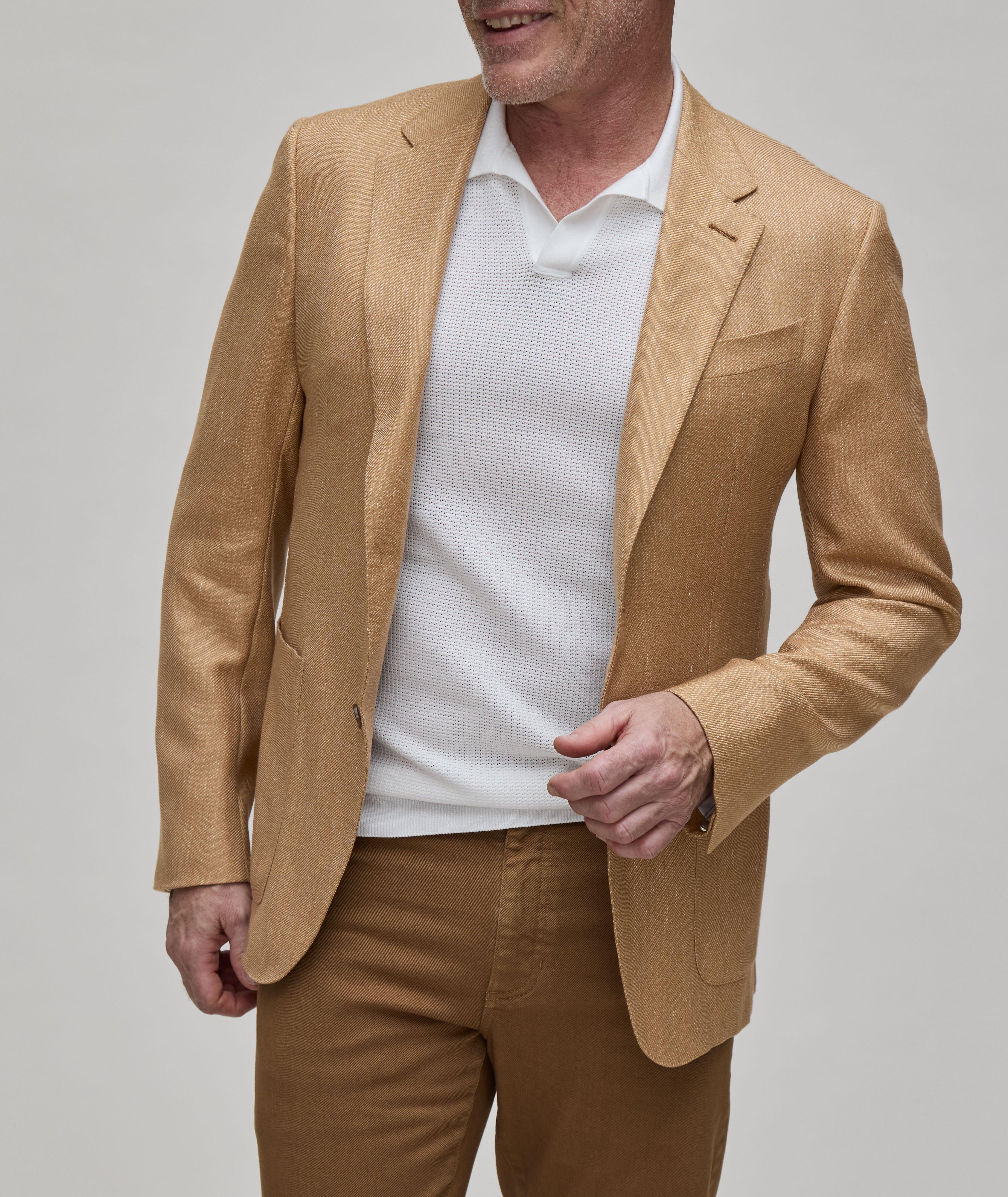 Crosshatch Wool-Blend Sport Jacket image 1