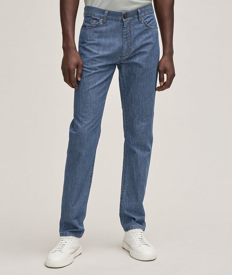 City Cotton-Linen Jeans  image 1