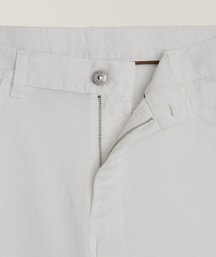 Stretch-Linen & Cotton Roccia Jeans image 1