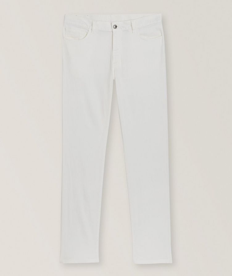 Stretch-Linen & Cotton Roccia Jeans image 0