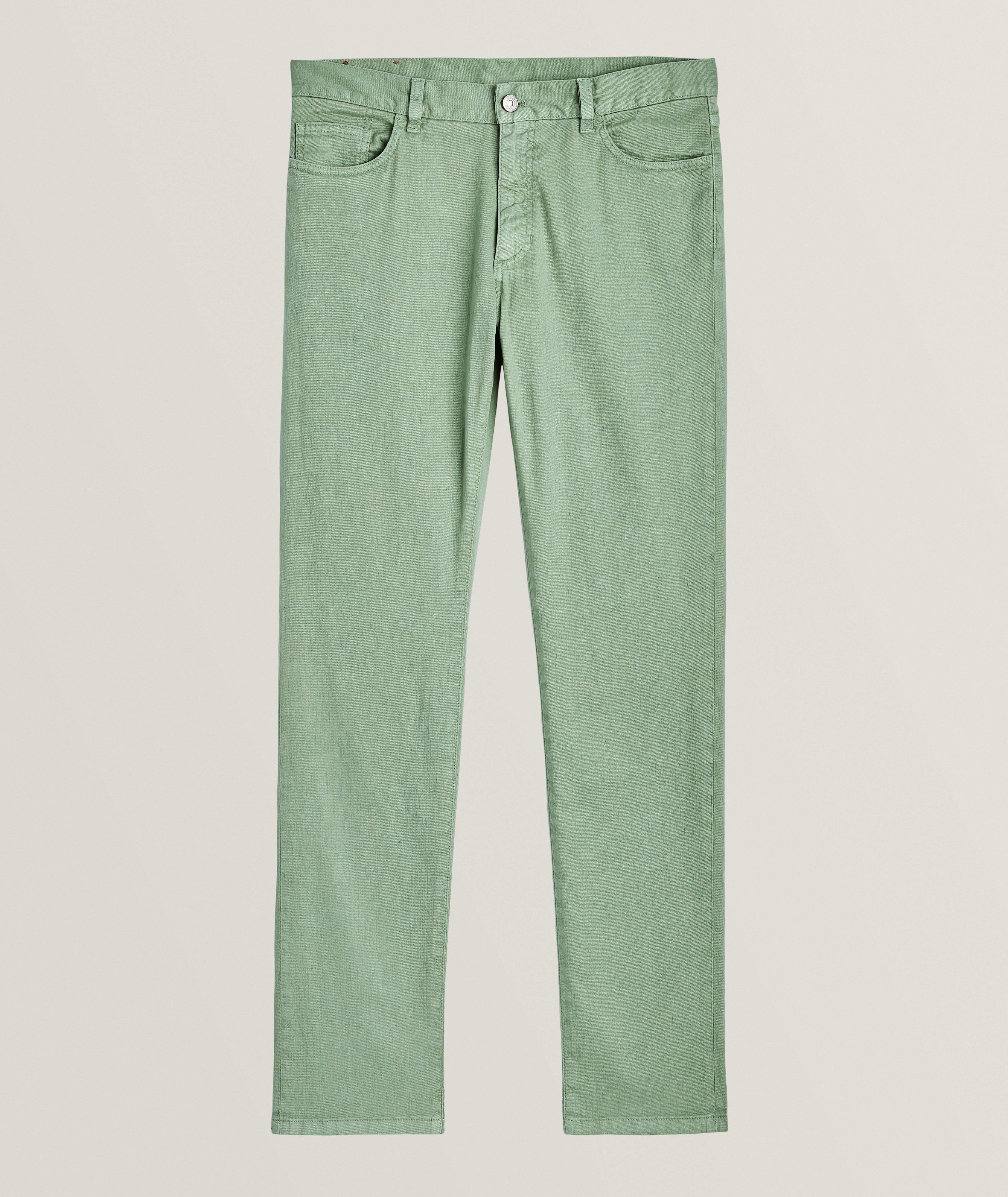 Pantalon Roccia en lin et en coton image 0