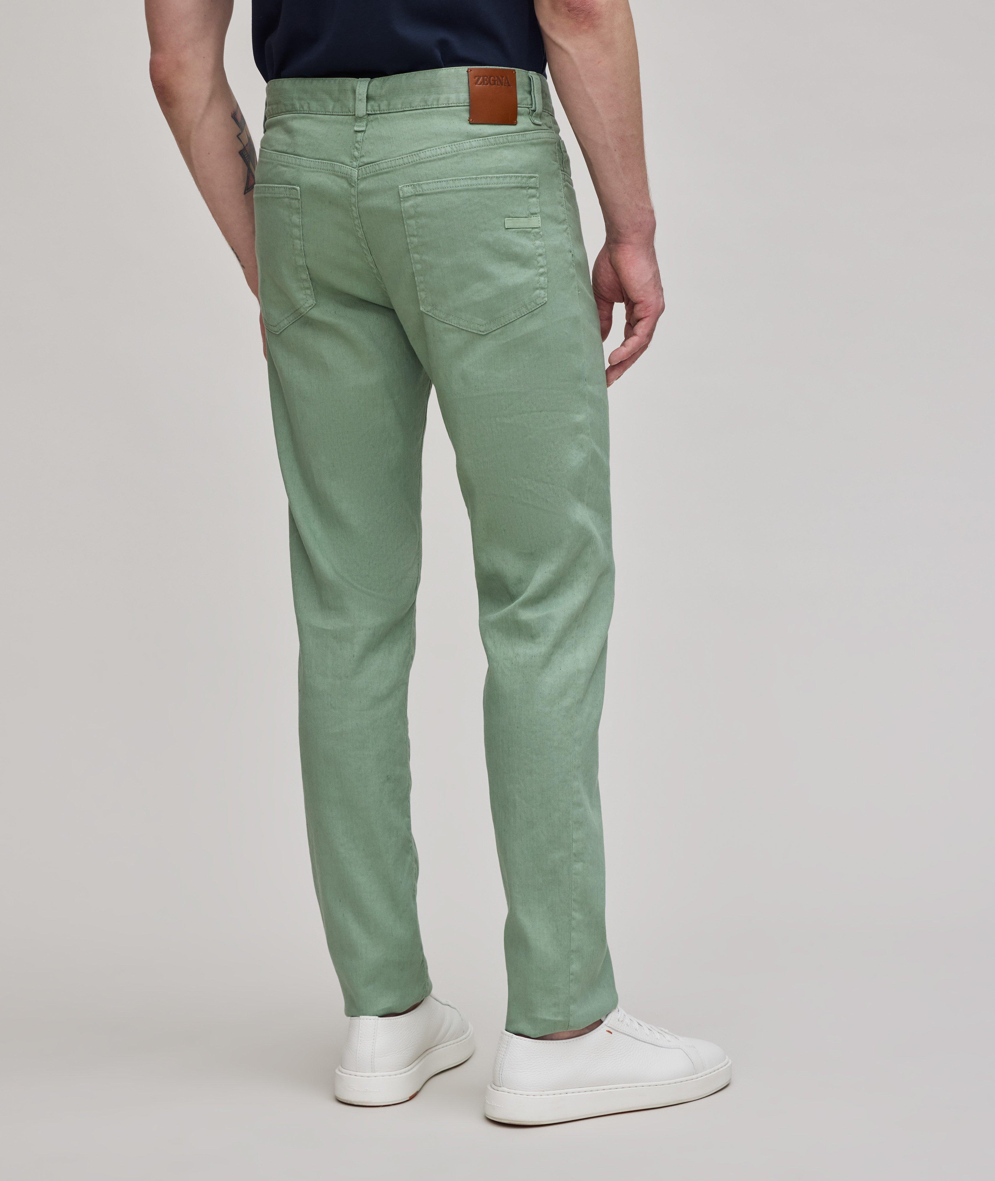 Pantalon Roccia en lin et en coton image 2