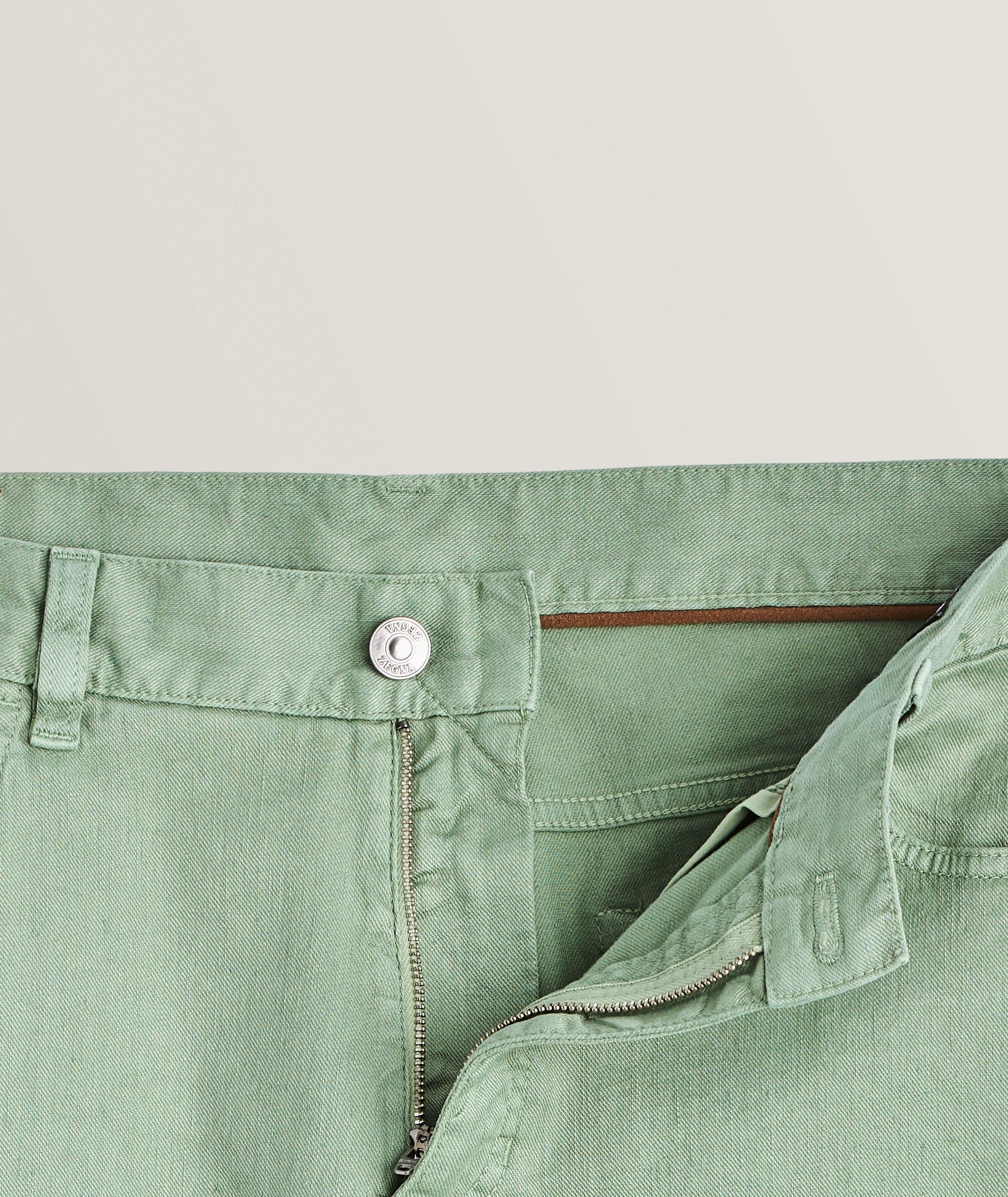 Pantalon Roccia en lin et en coton image 3