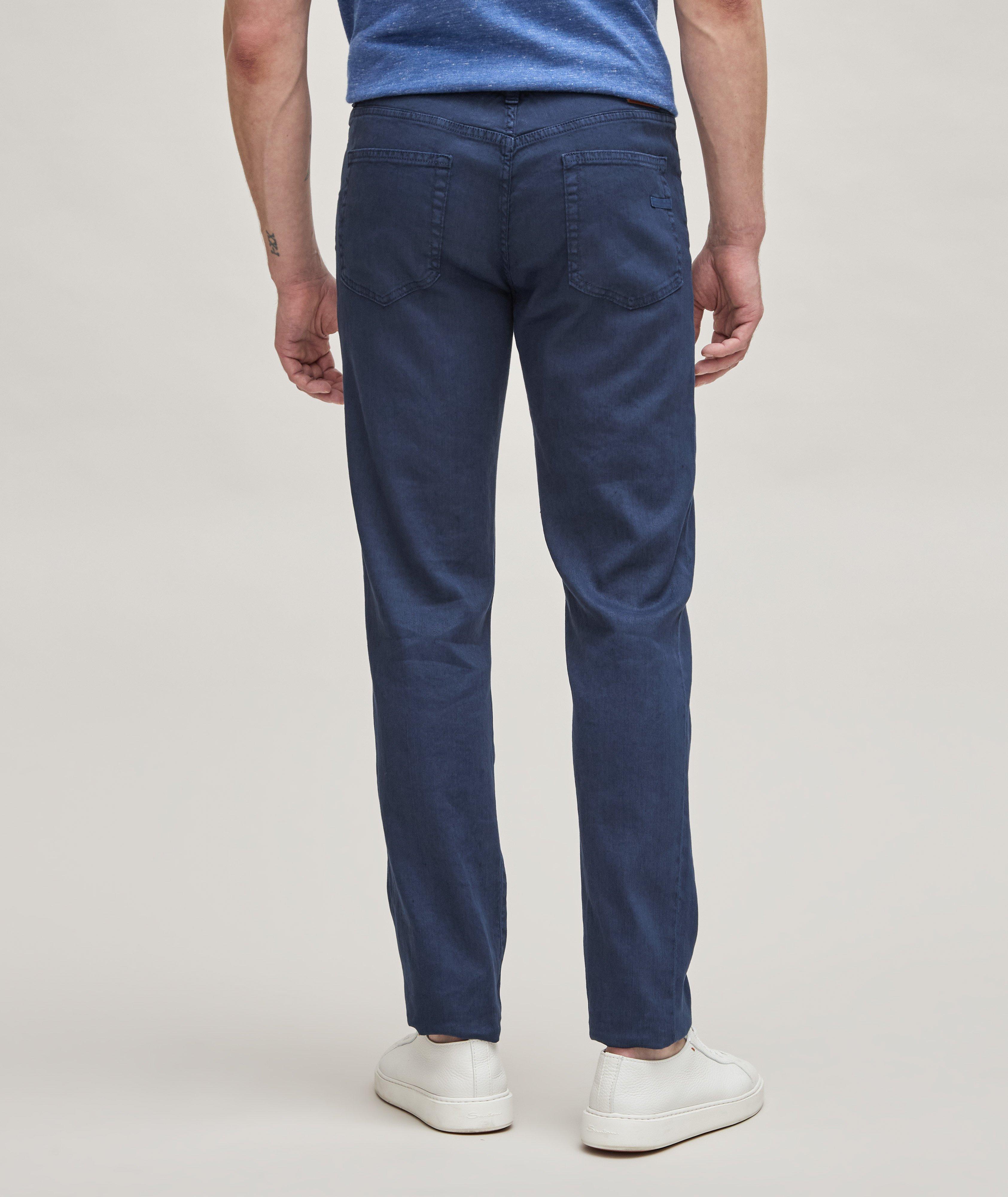 Stretch-Linen & Cotton Roccia Jeans image 2