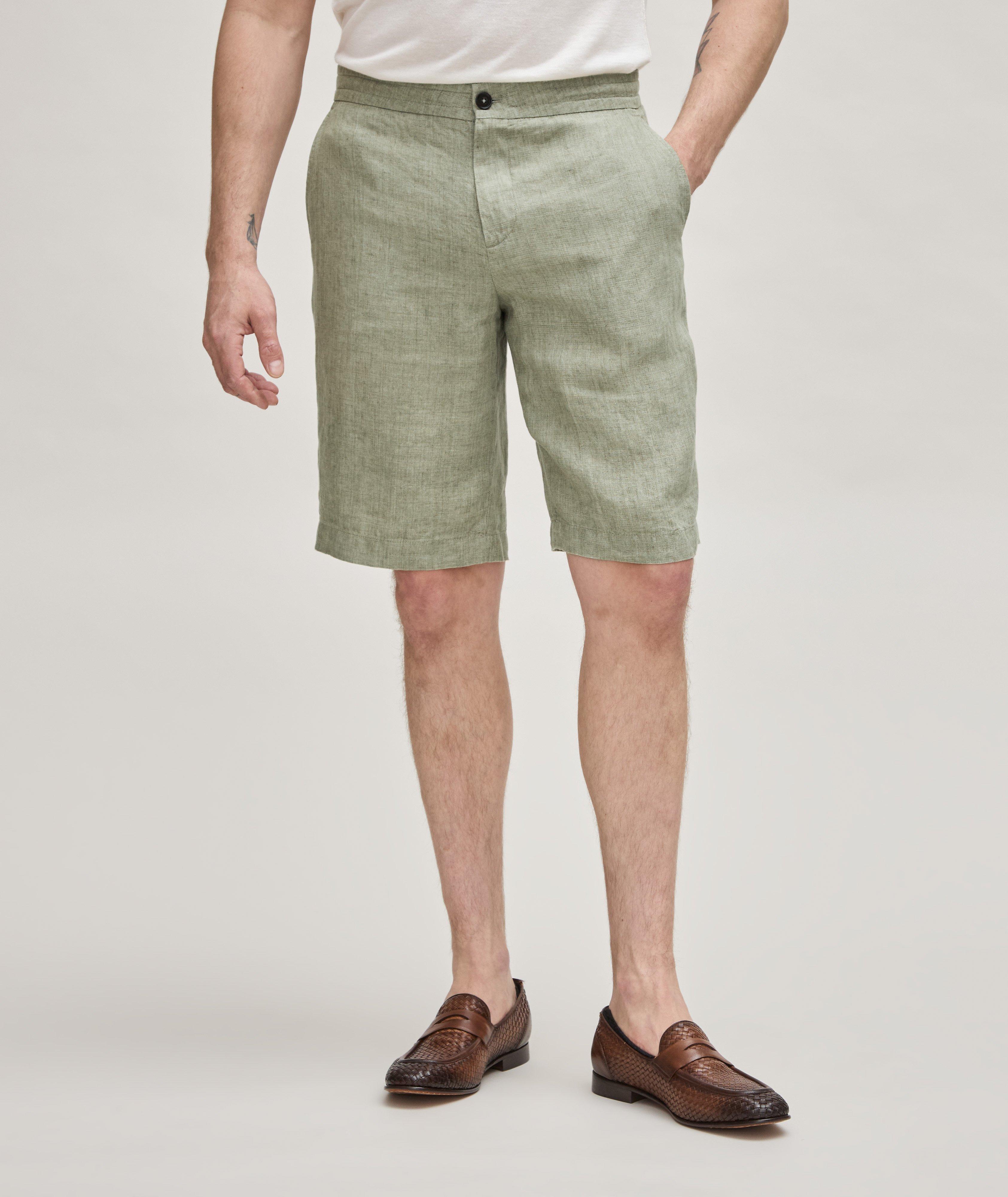 Mélange Pure Linen Shorts  image 1