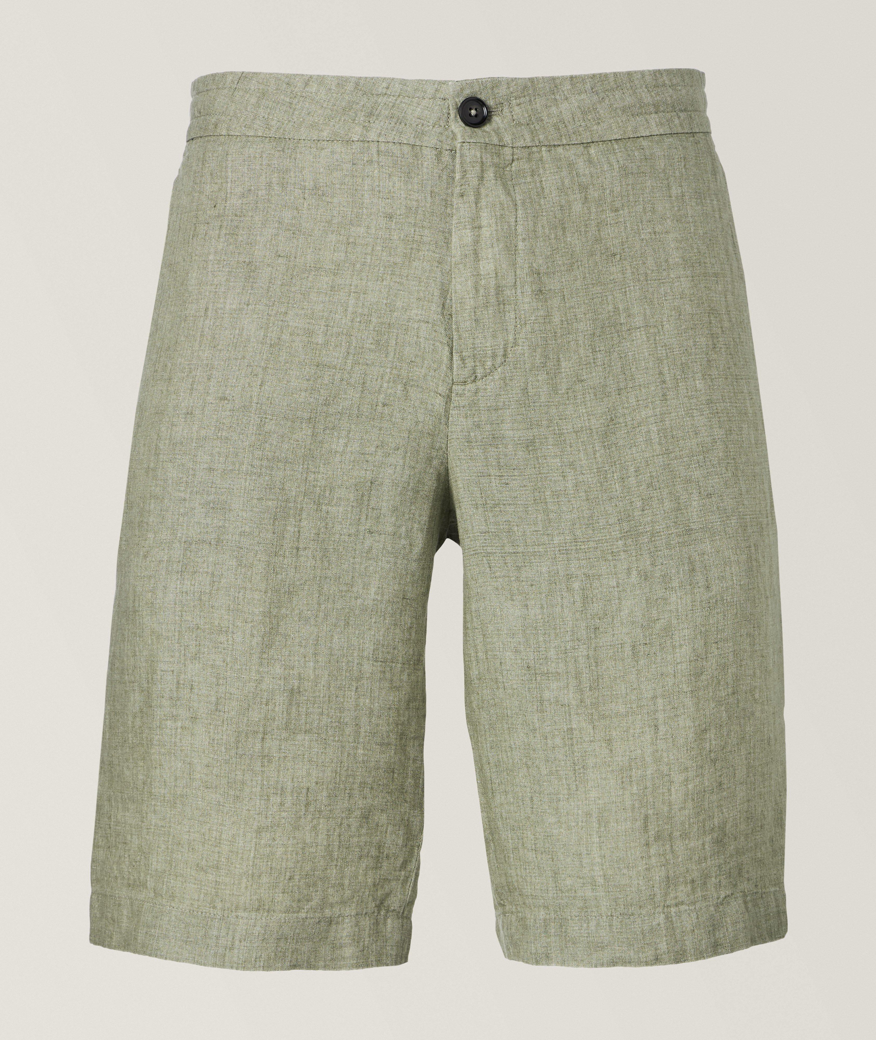 Zegna Mélange Pure Linen Shorts 
