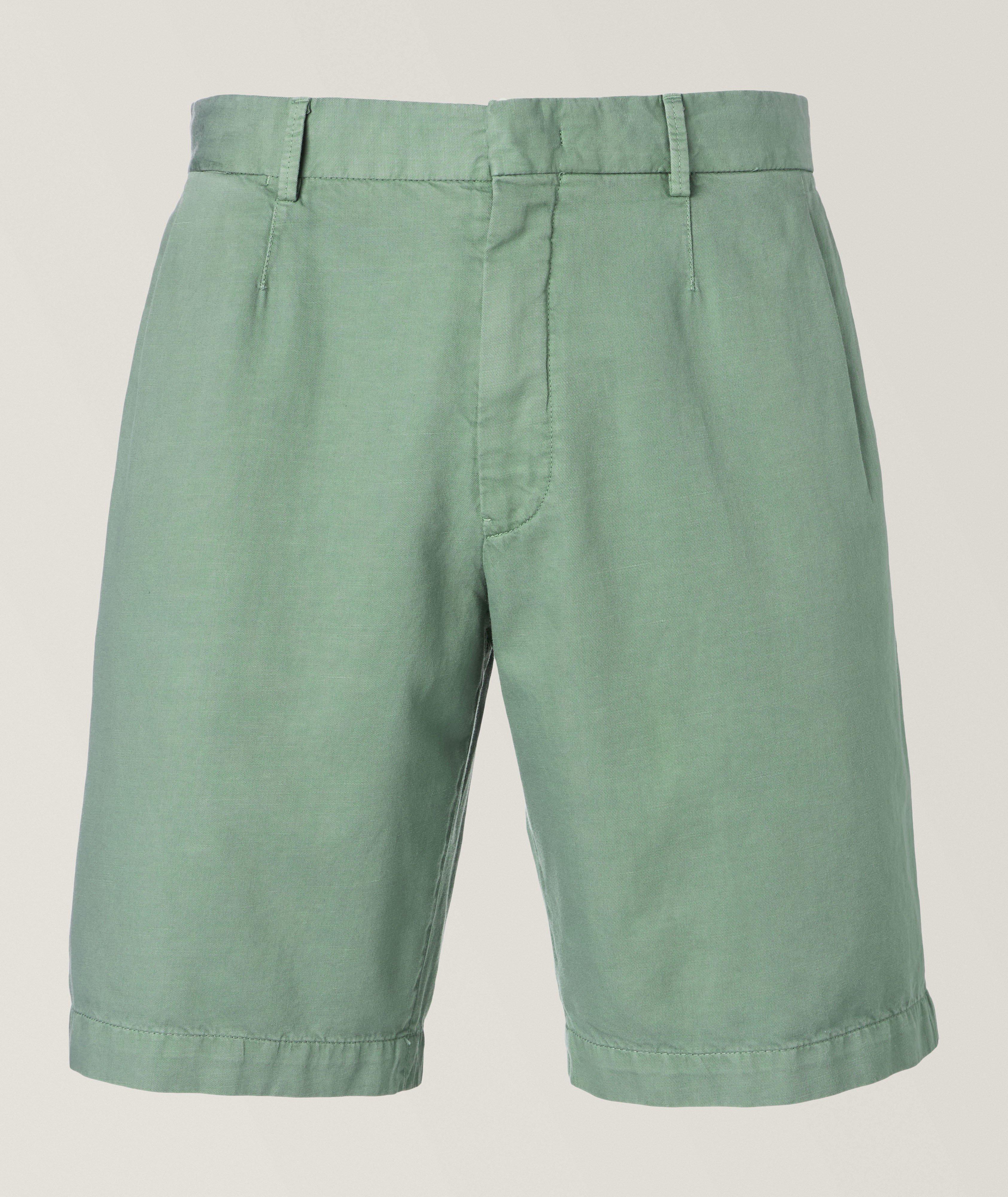 Cotton-Linen Summer Chino Shorts image 0