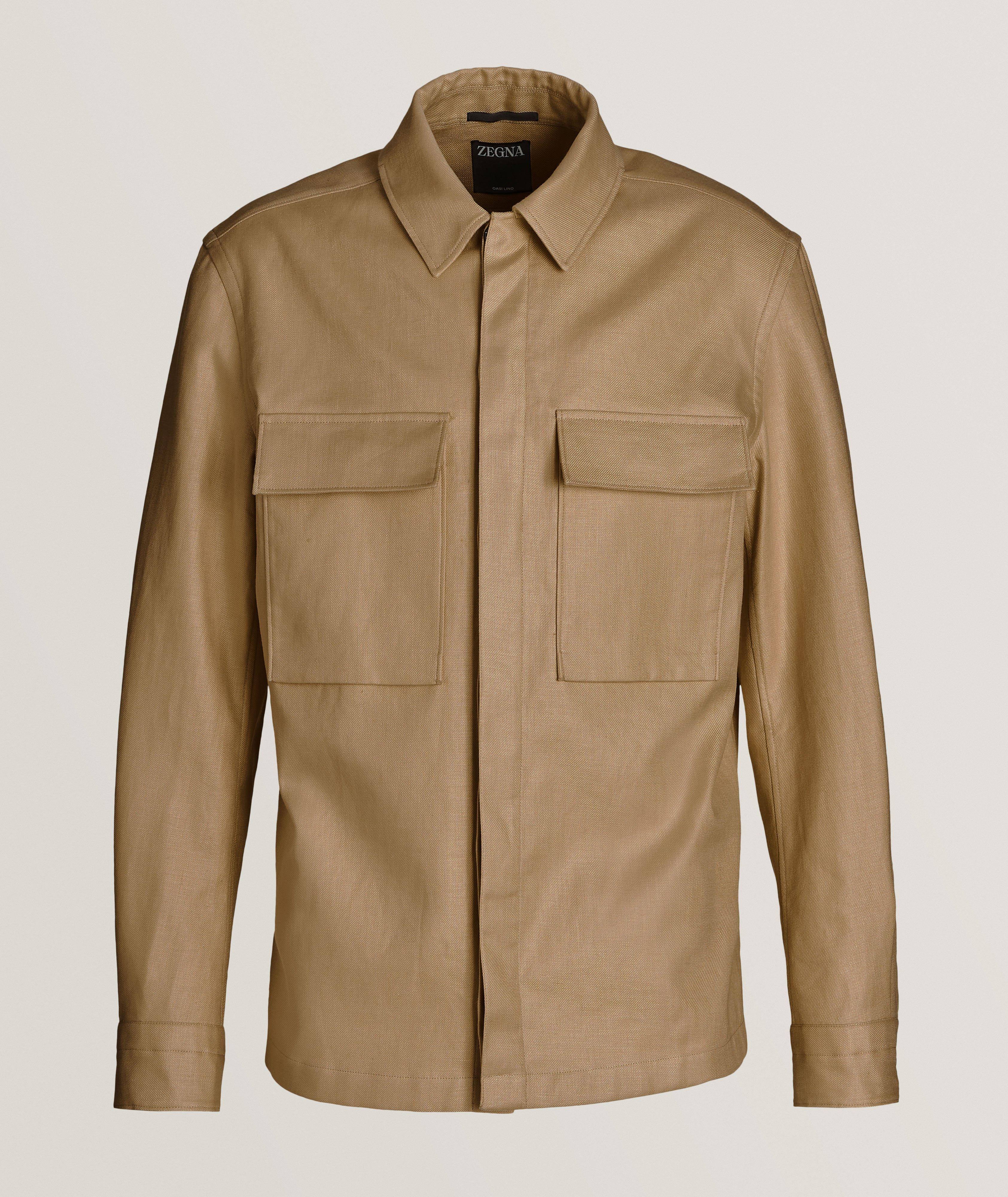 Oasi Linen Overshirt image 0