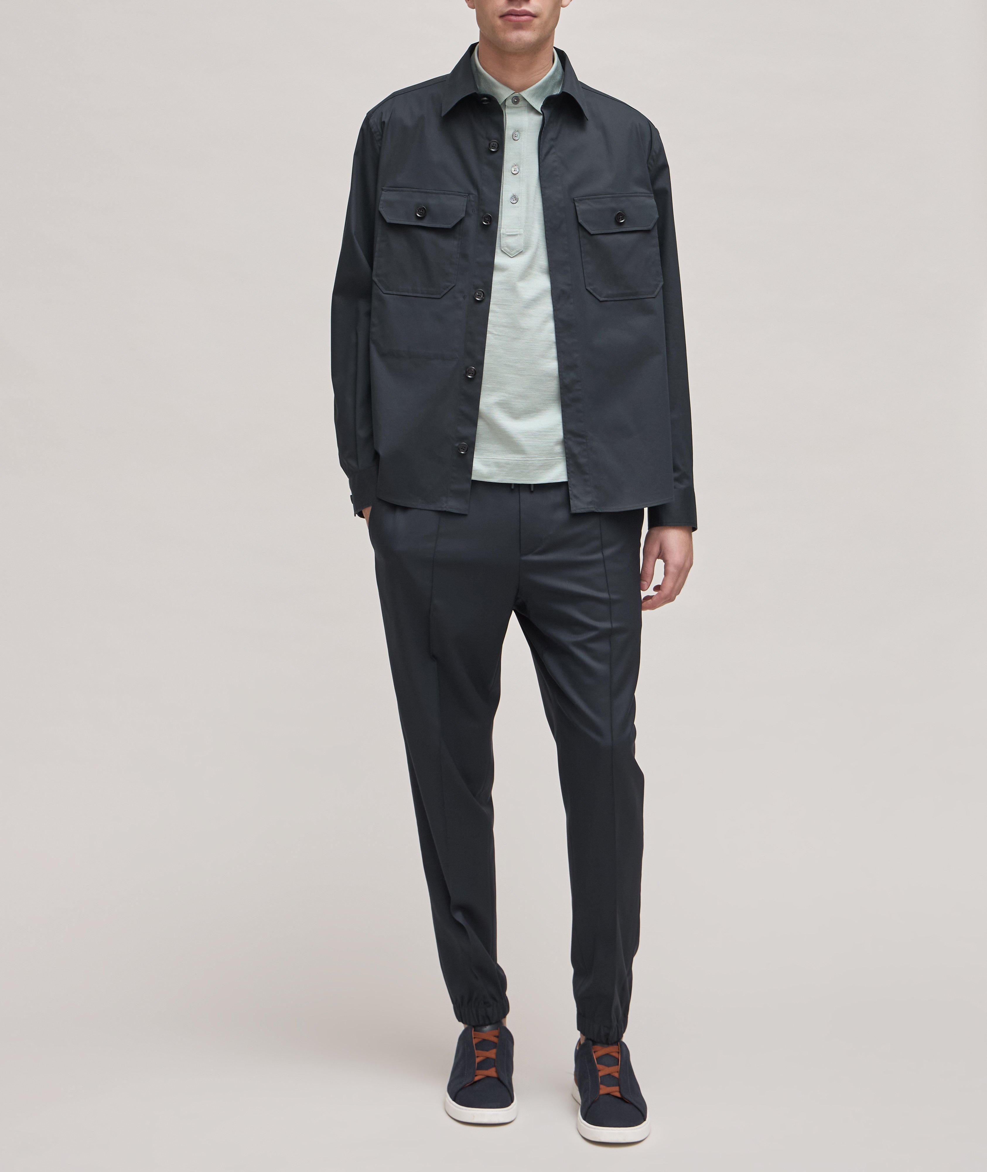 Premium Cotton Utility Overshirt image 3