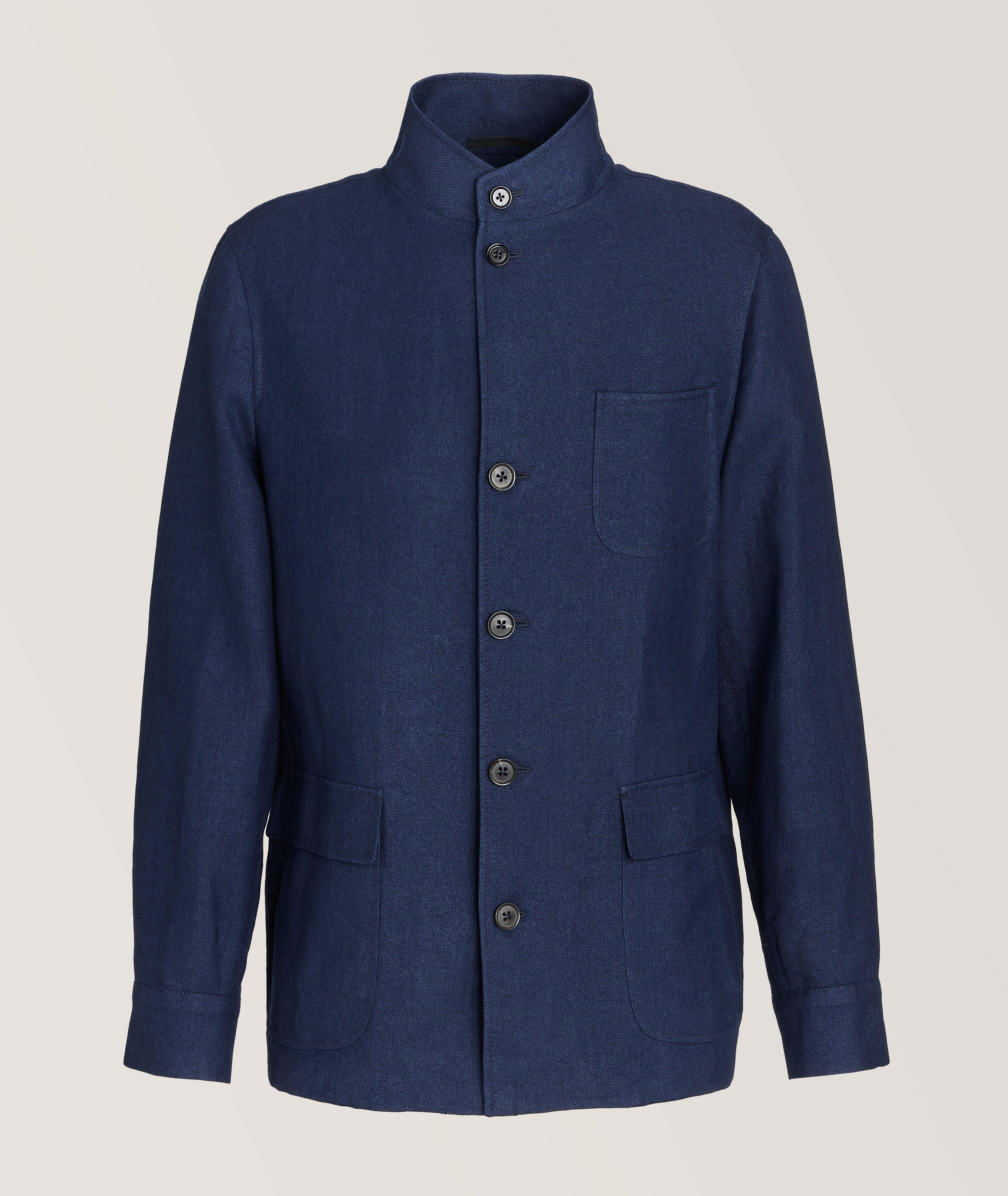 Linen & Wool Chore Jacket