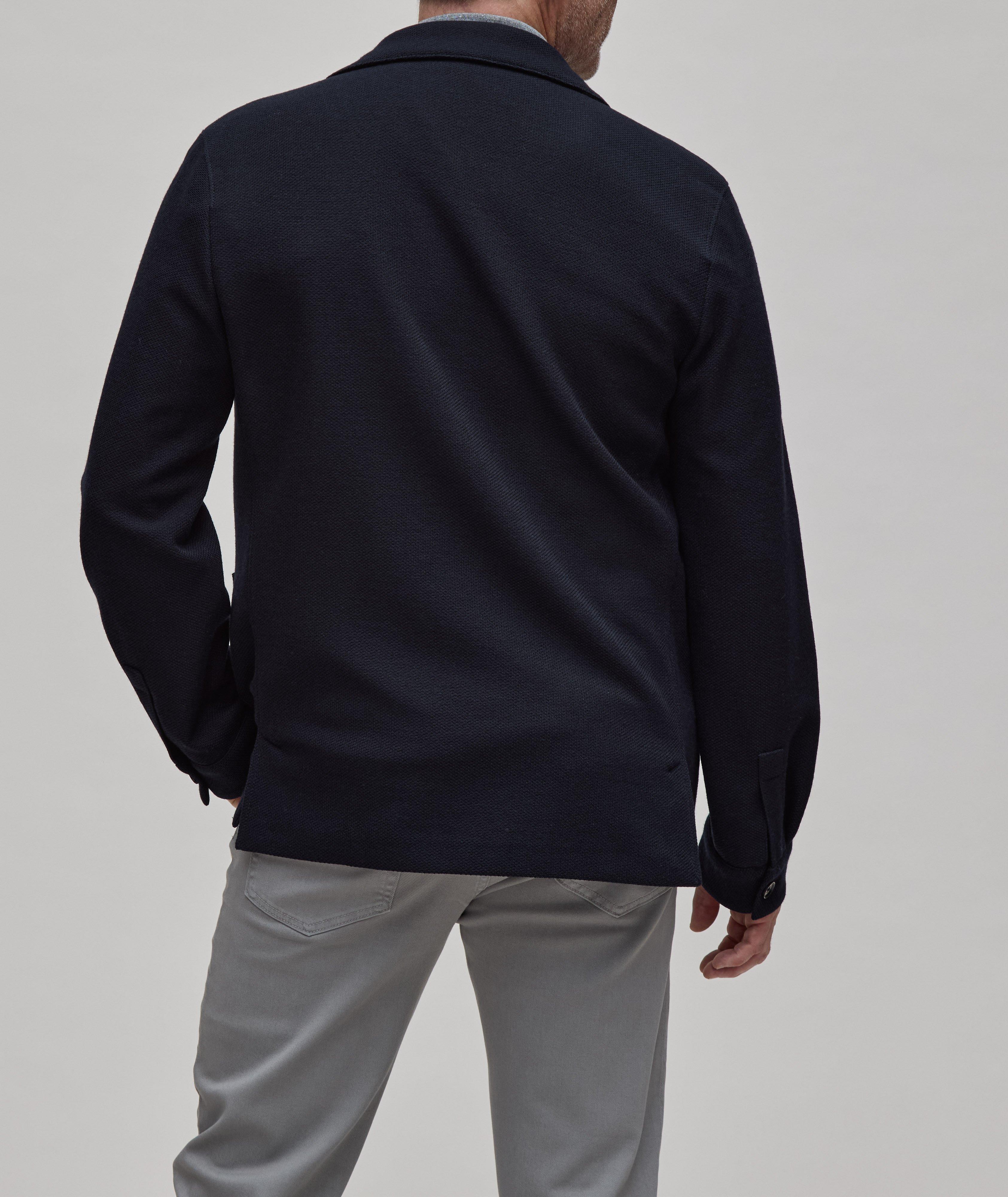 Veste-chemise de style ouvrier en laine et en coton image 2