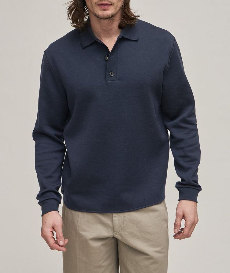 High Performance Wool-Cotton Blend Polo image 1