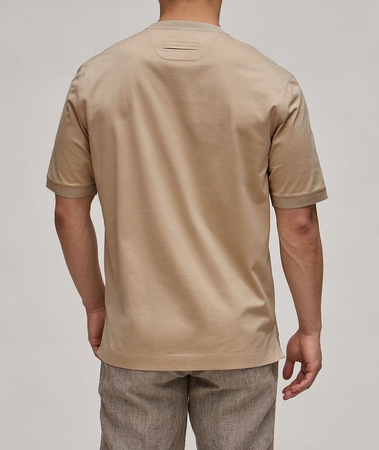 T-shirt en coton de coupe décontractée image 2