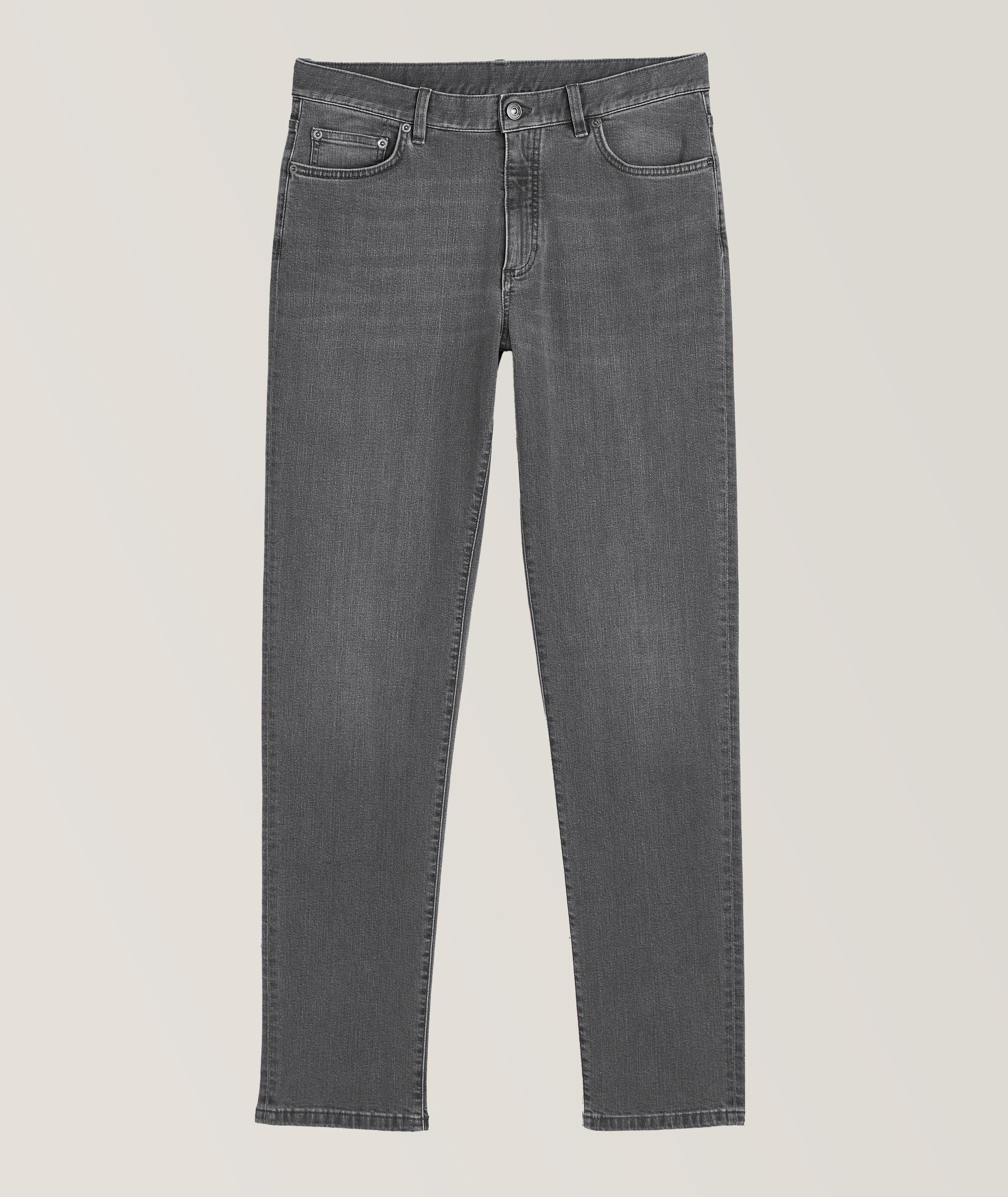 Zegna Roccia Classic Comfort Stretch-Cotton Jeans | Jeans | Harry Rosen