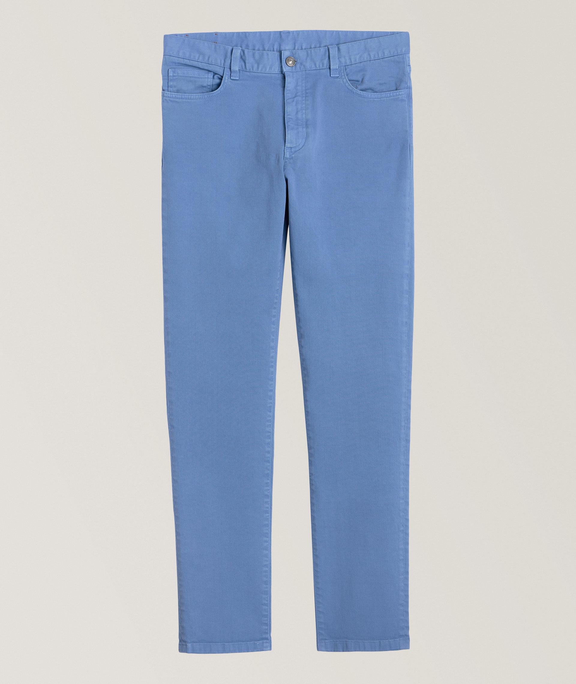 Slim-Fit Stretch-Cotton Roccia Jeans  image 0