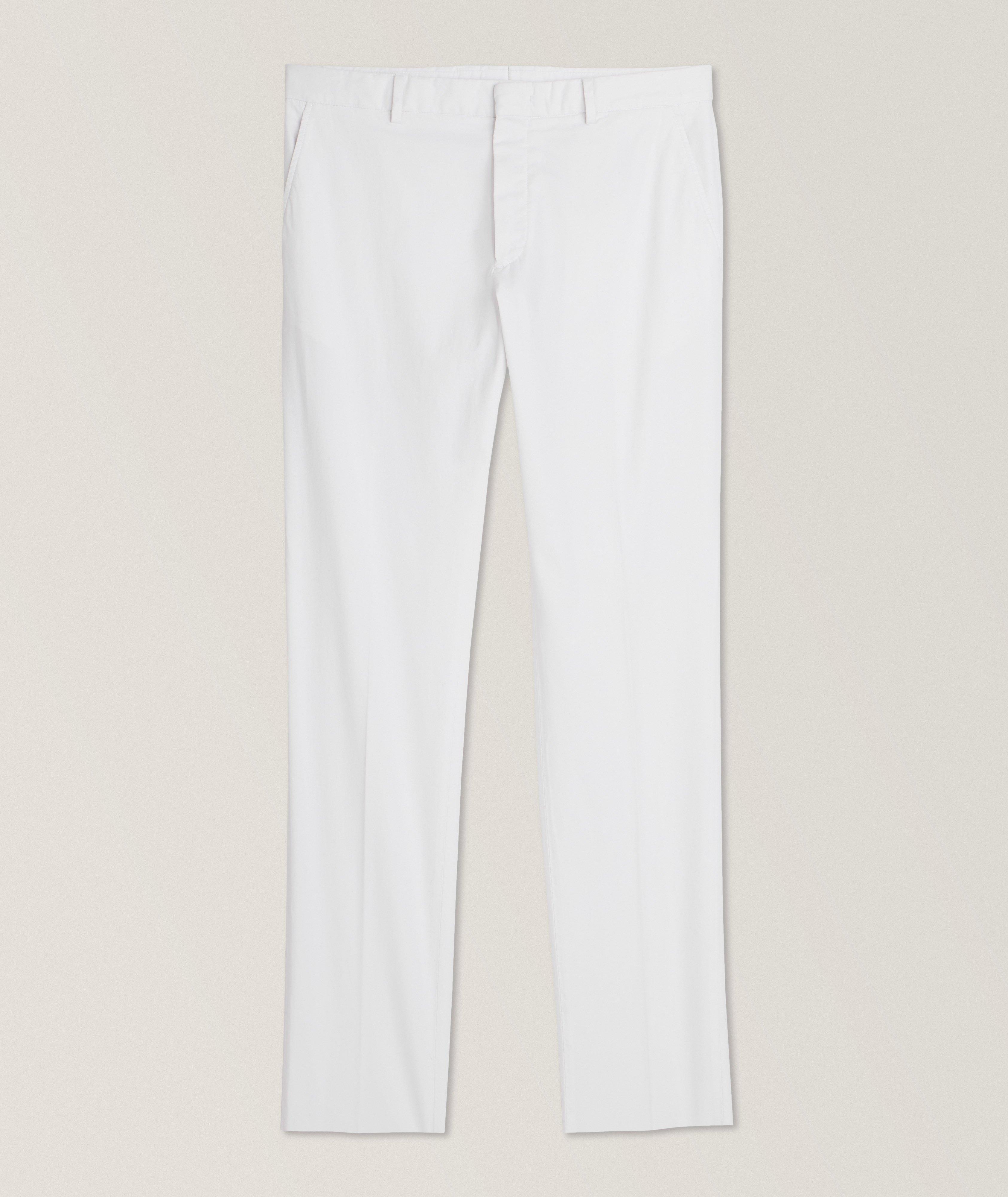 Zegna Premium Stretch-Cotton Pants