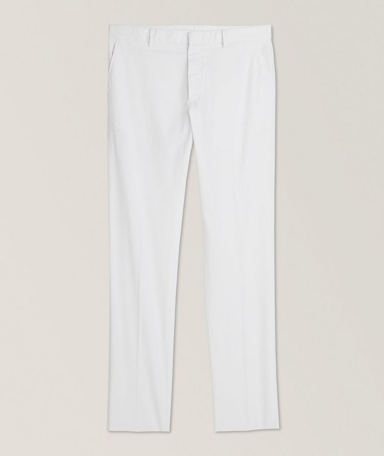 Premium Stretch-Cotton Pants image 0