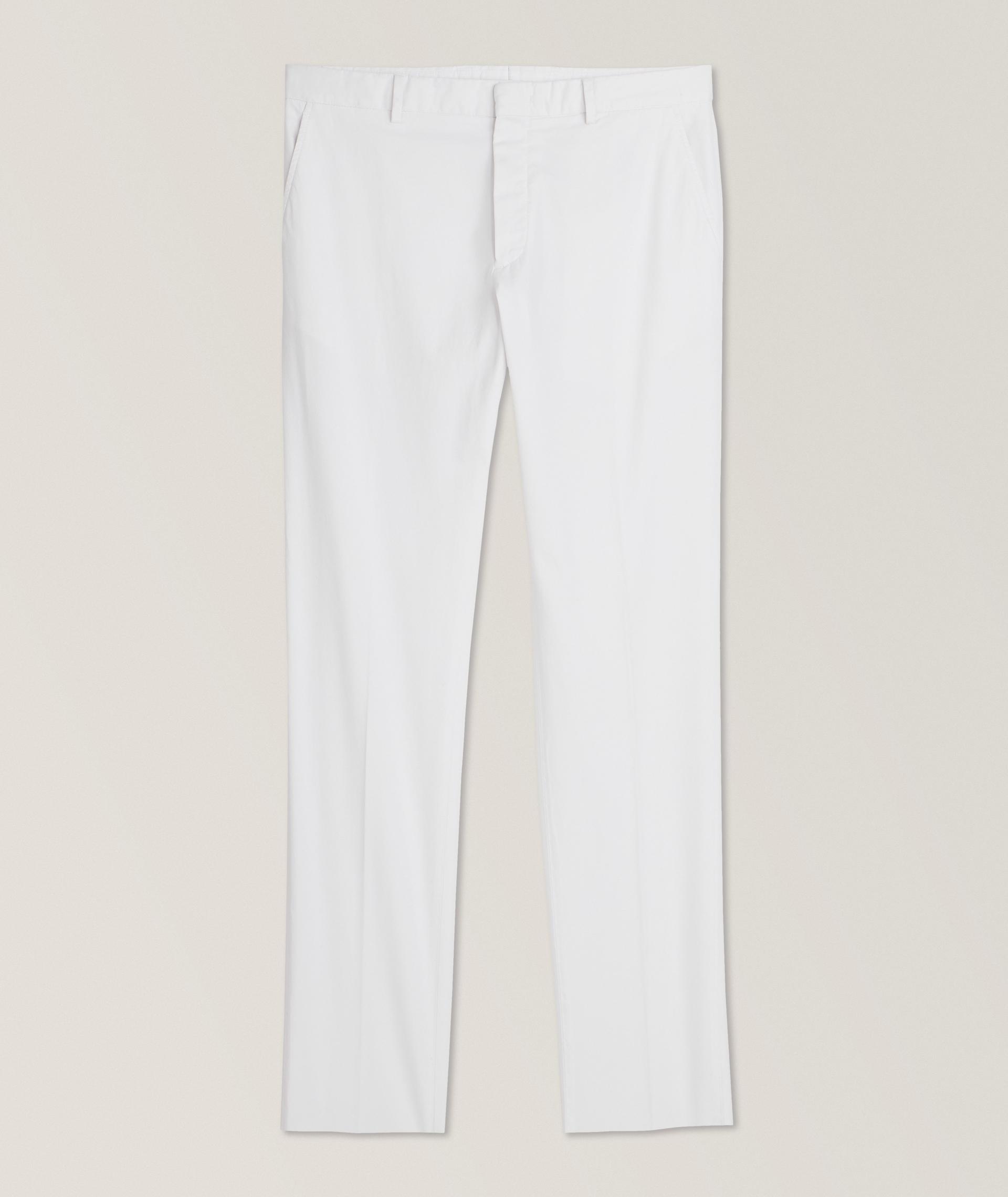 Premium Stretch-Cotton Pants image 0