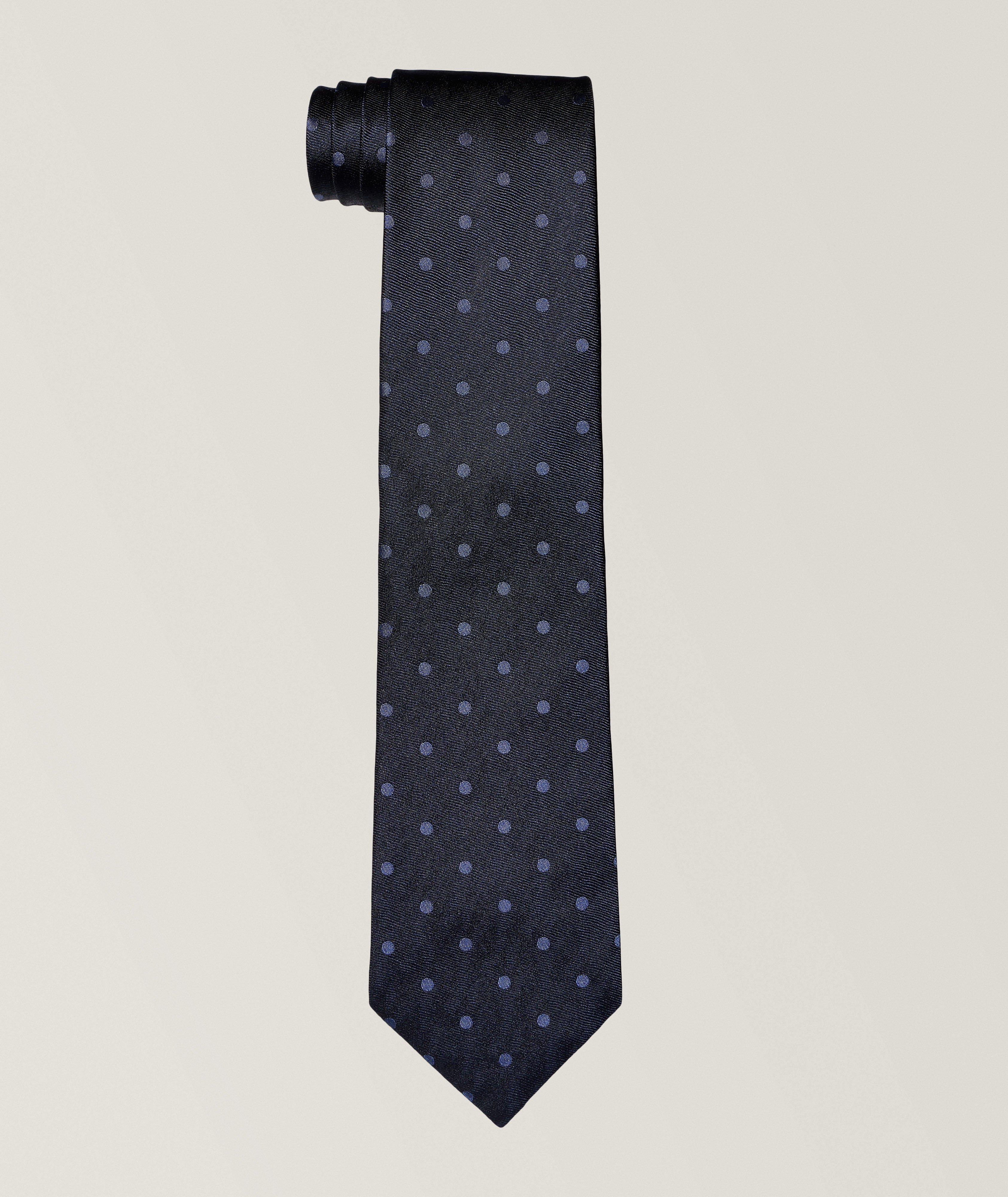 Dotted Silk Tie image 0