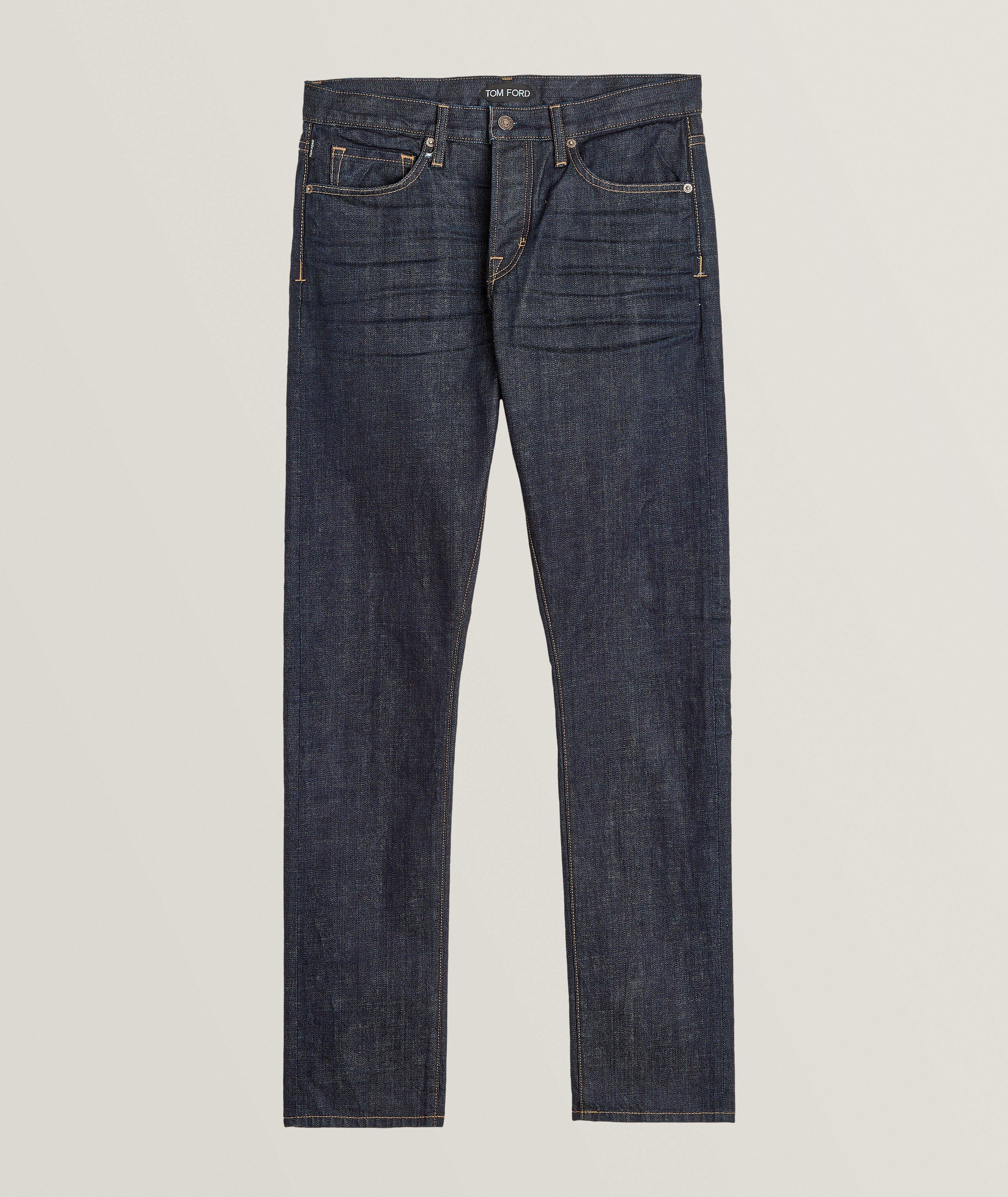 Selvedge Cotton Jeans image 0