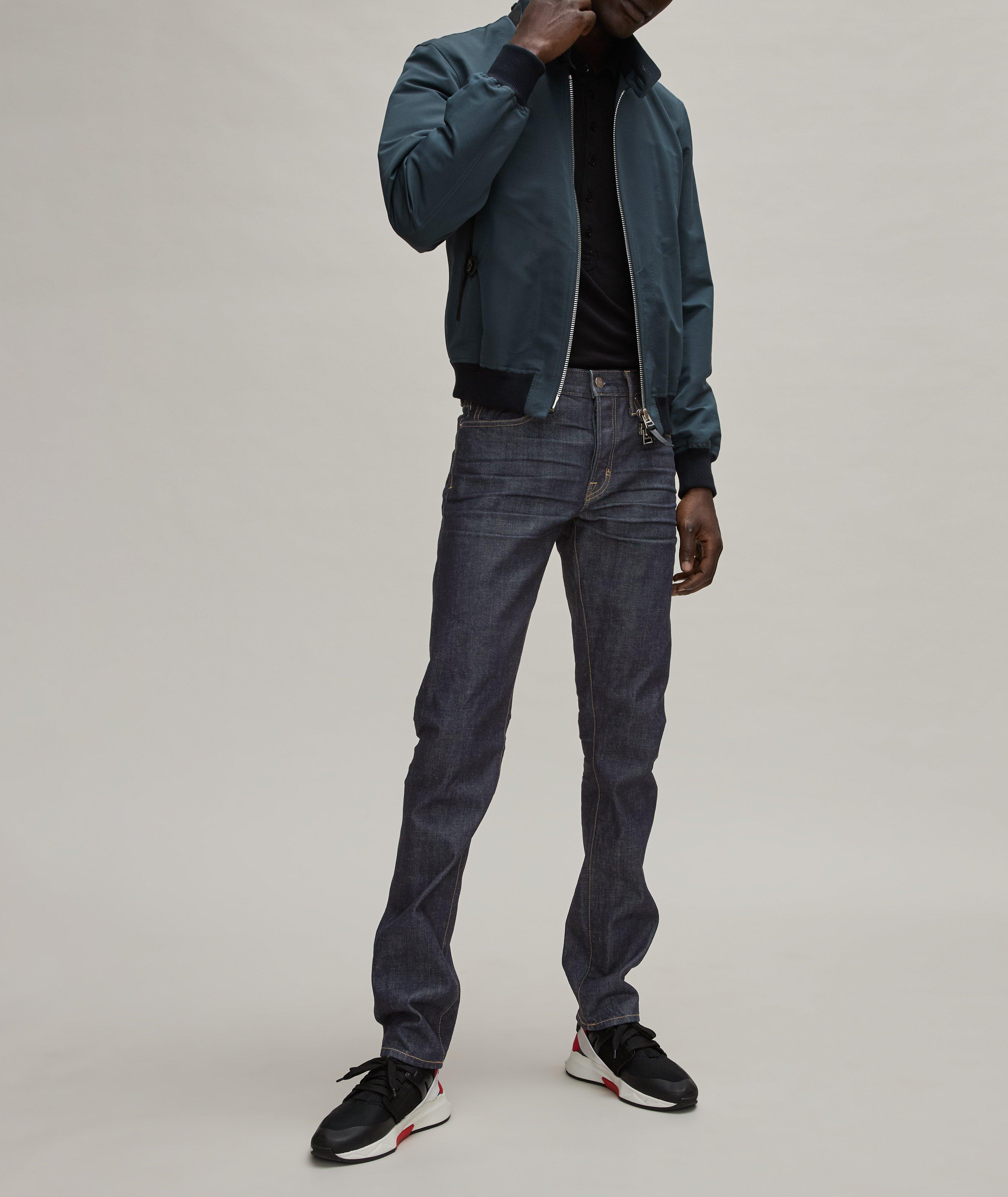 Jean en denim liséré image 4