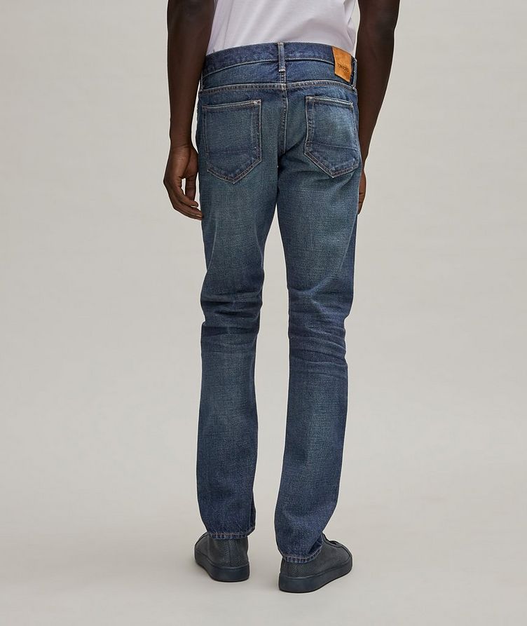 Slim-Fit Selvedge Cotton Jeans image 3