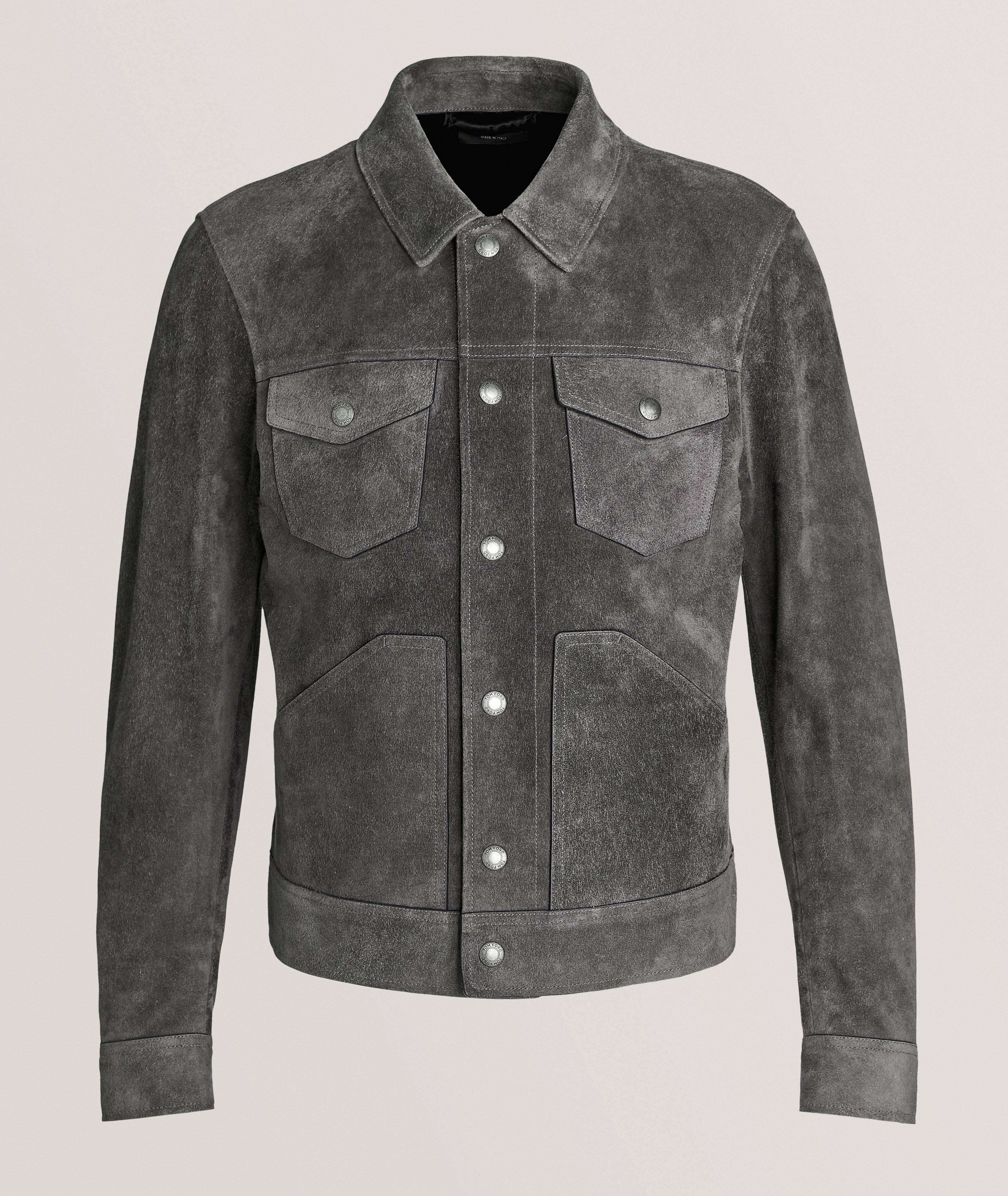Brushed Suede Western Blouson image 0