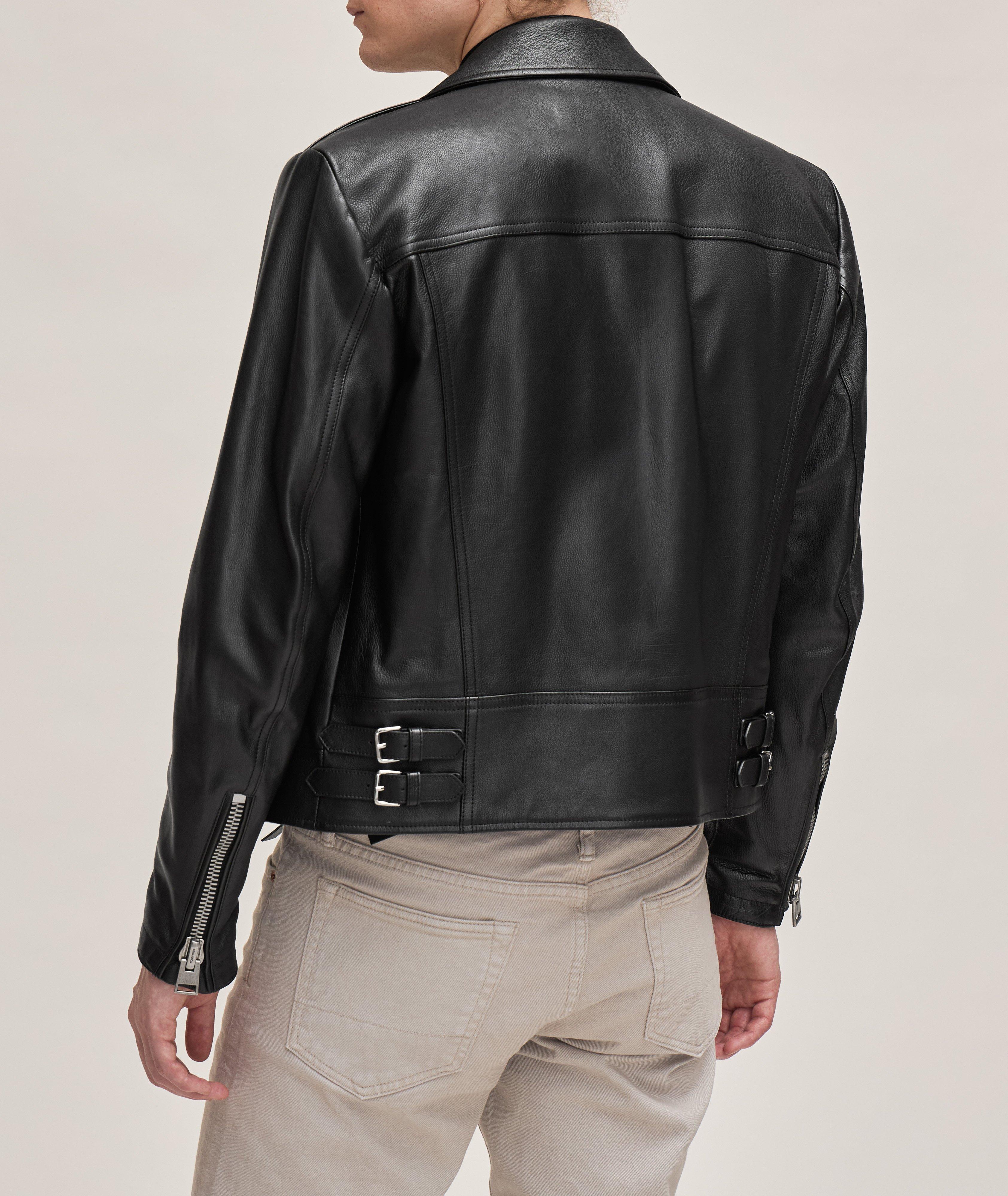 Grain Calfskin Icon Biker Jacket  image 2