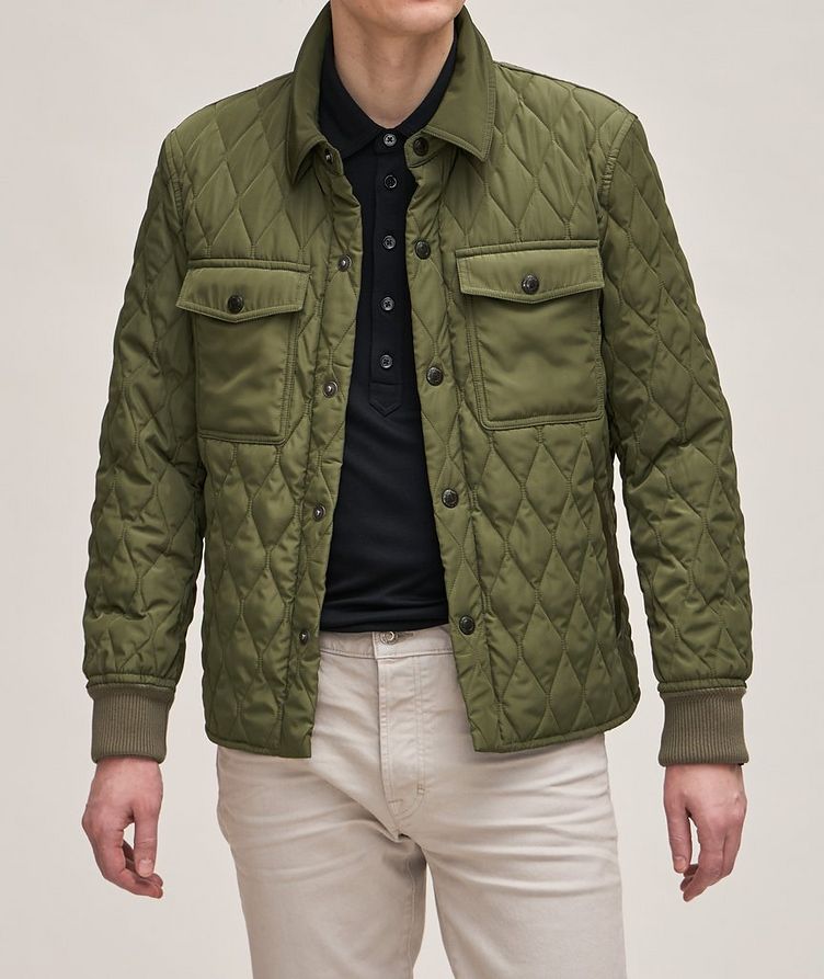 Techno Ottoman Quilted Down Jacket image 1