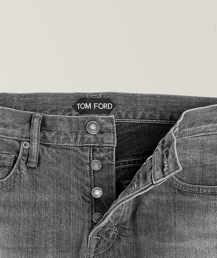 Slim Fit Stretch-Cotton Jeans image 1