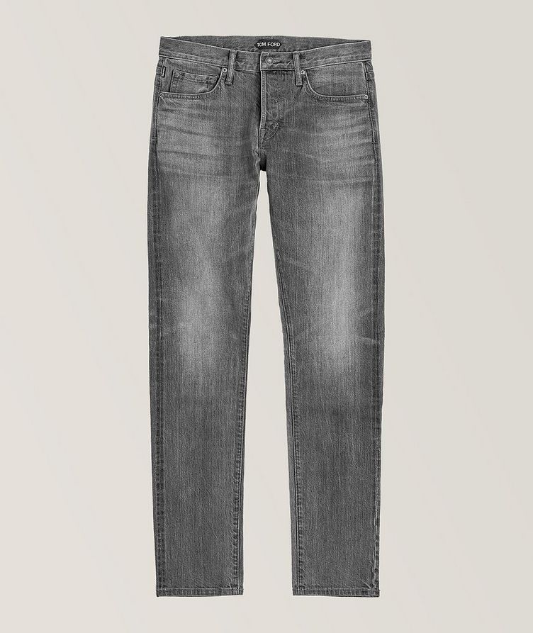 Slim Fit Stretch-Cotton Jeans image 0