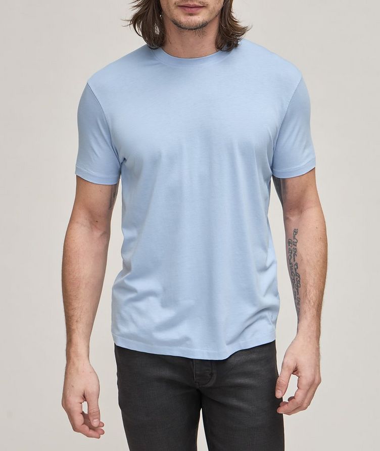 T-shirt en lyocell et en coton image 1