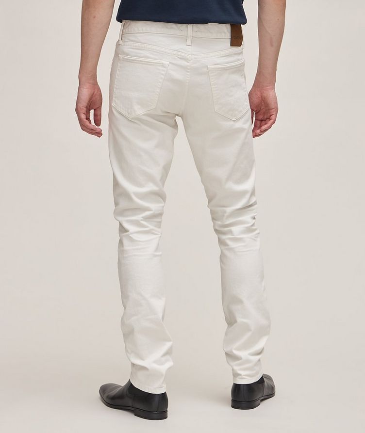 Slim Fit Twill Cotton Jeans image 3