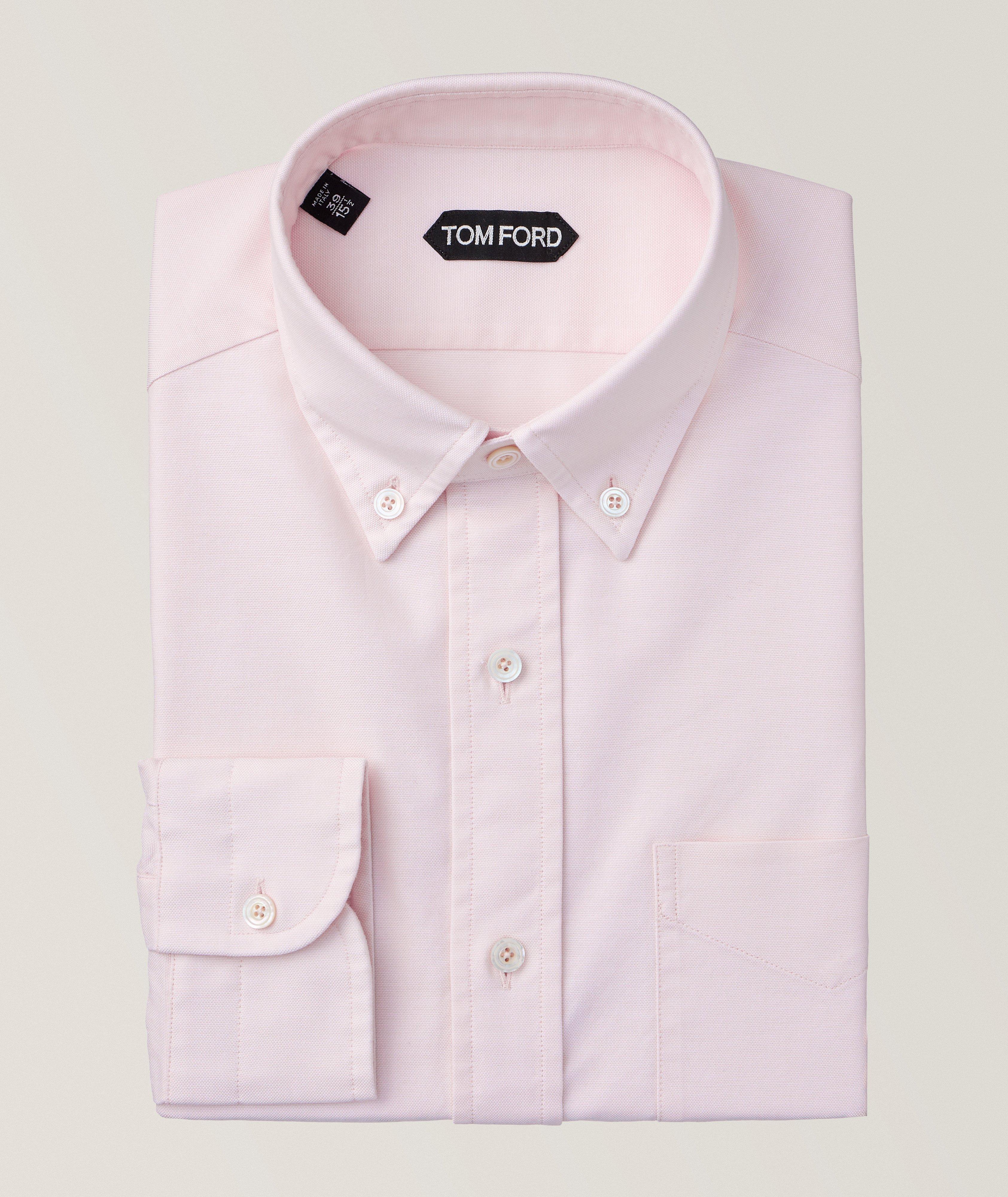 TOM FORD Washed Oxford Sport Shirt