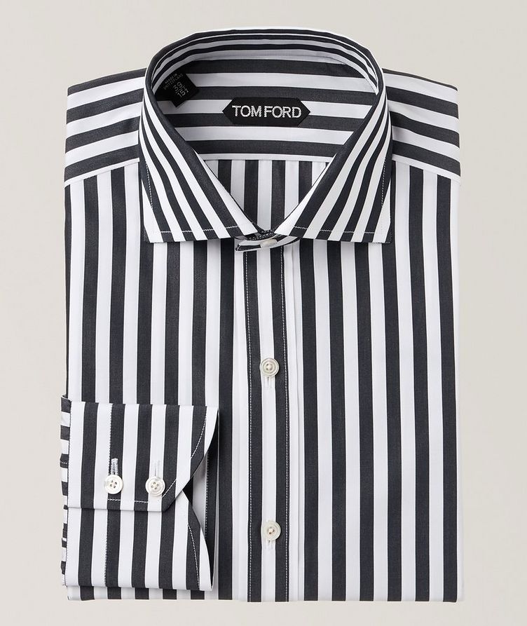 Slim-Fit Bengal Striped Dress Shirt  image 0