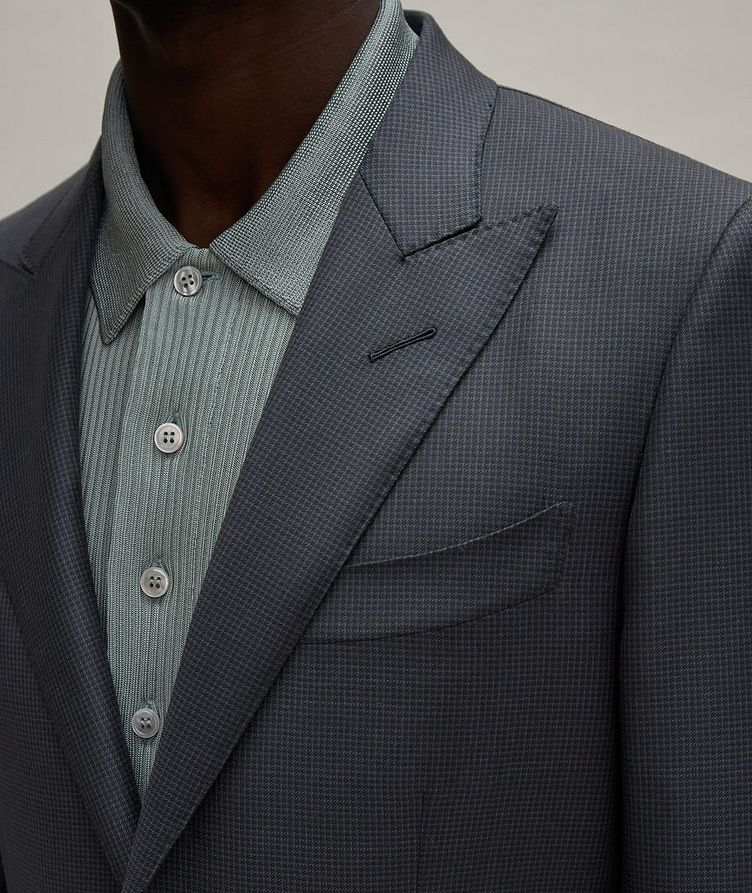 O'Connor Micropatterned Wool Suit image 3