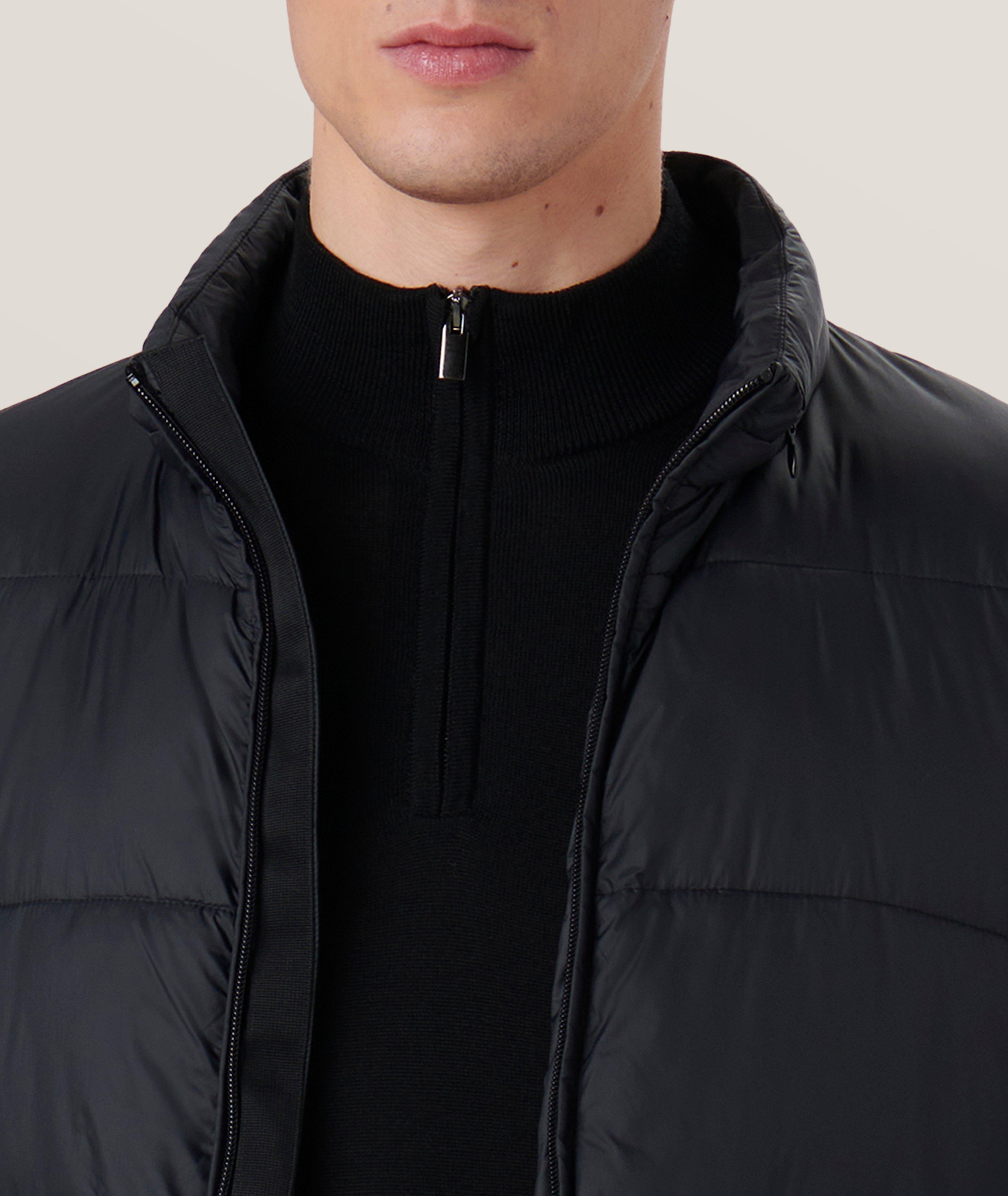 Blouson en nylon surpiqué image 1