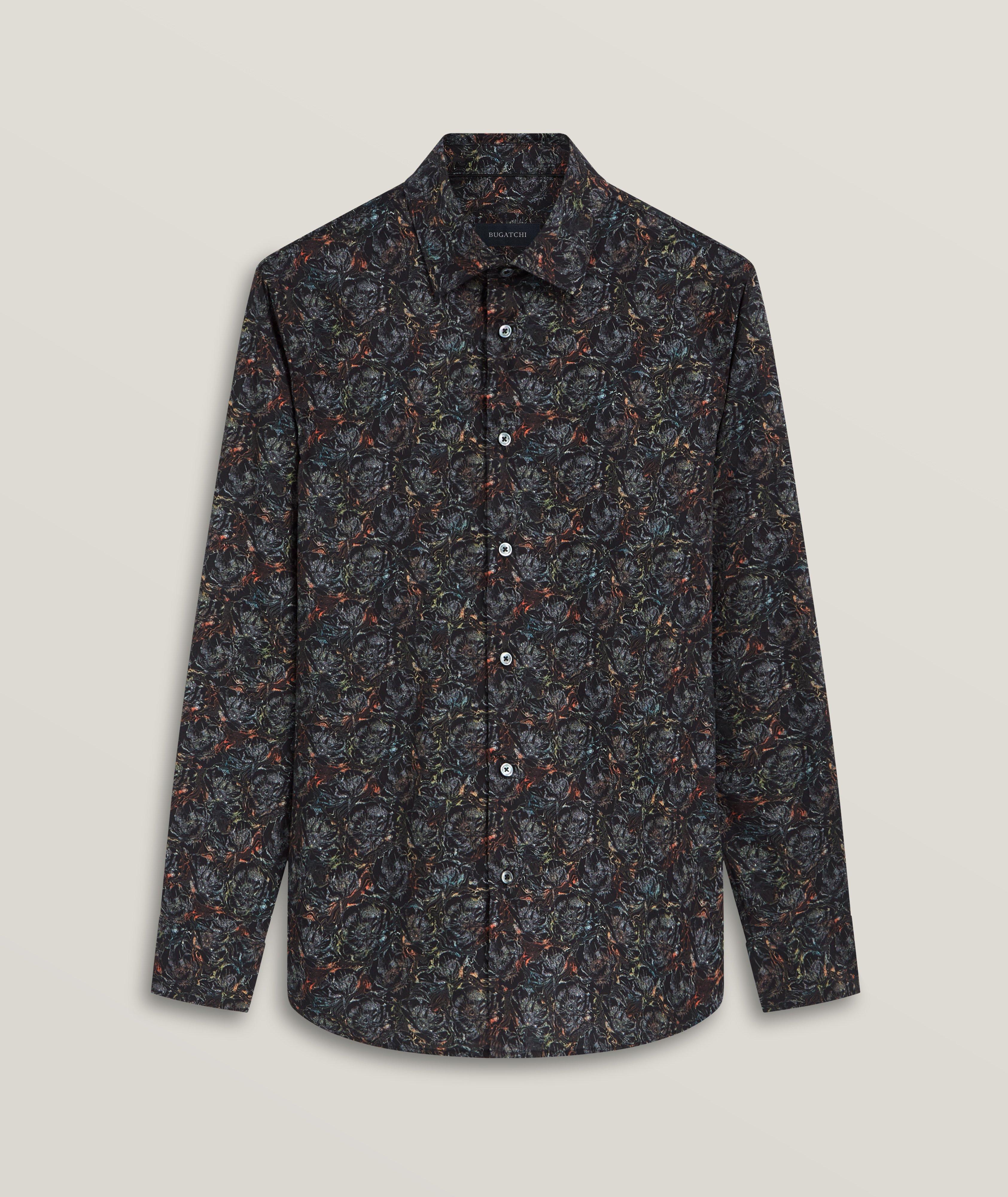 Julian Abstract Cotton-Blend Sport Shirt image 0