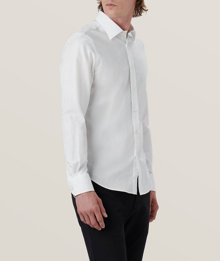Julian Abstract Jacquard Cotton-Blend Sport Shirt image 3