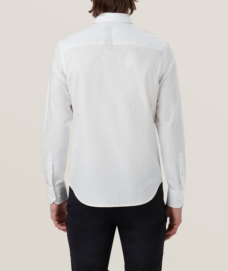 Julian Abstract Jacquard Cotton-Blend Sport Shirt image 4