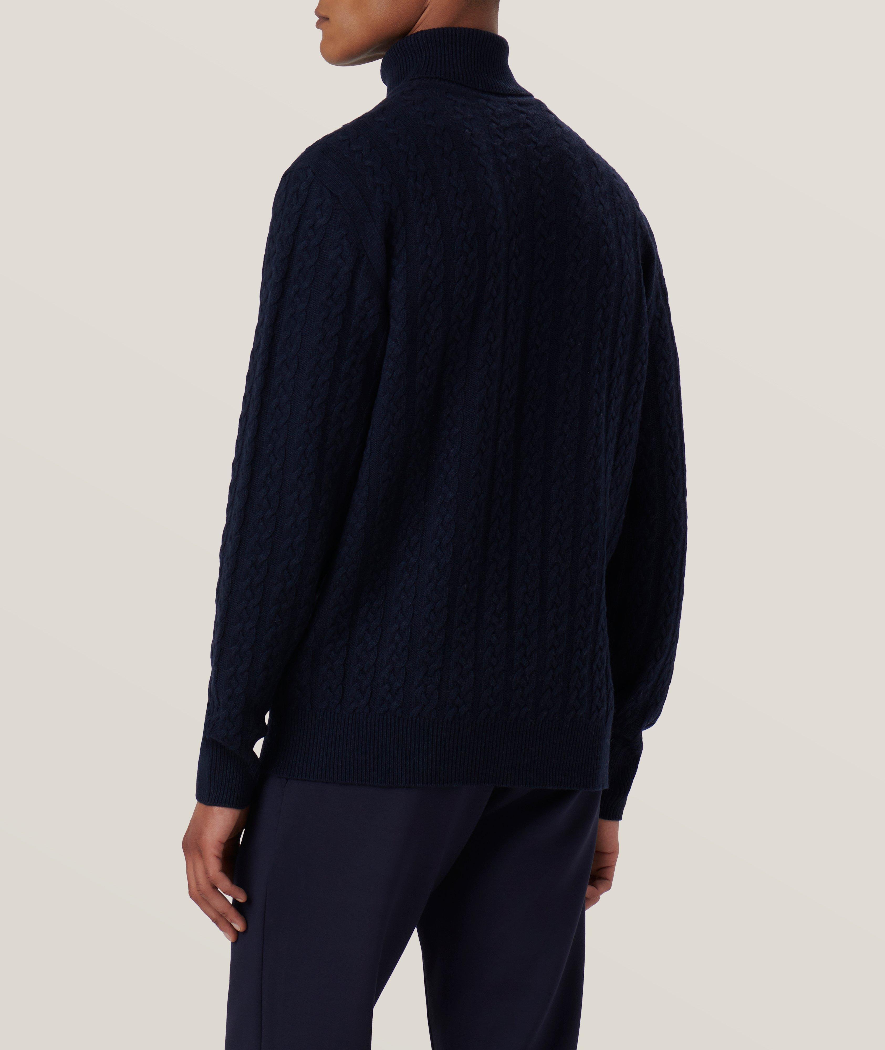 Pull en mélange de laine mérinos à col roulé image 4